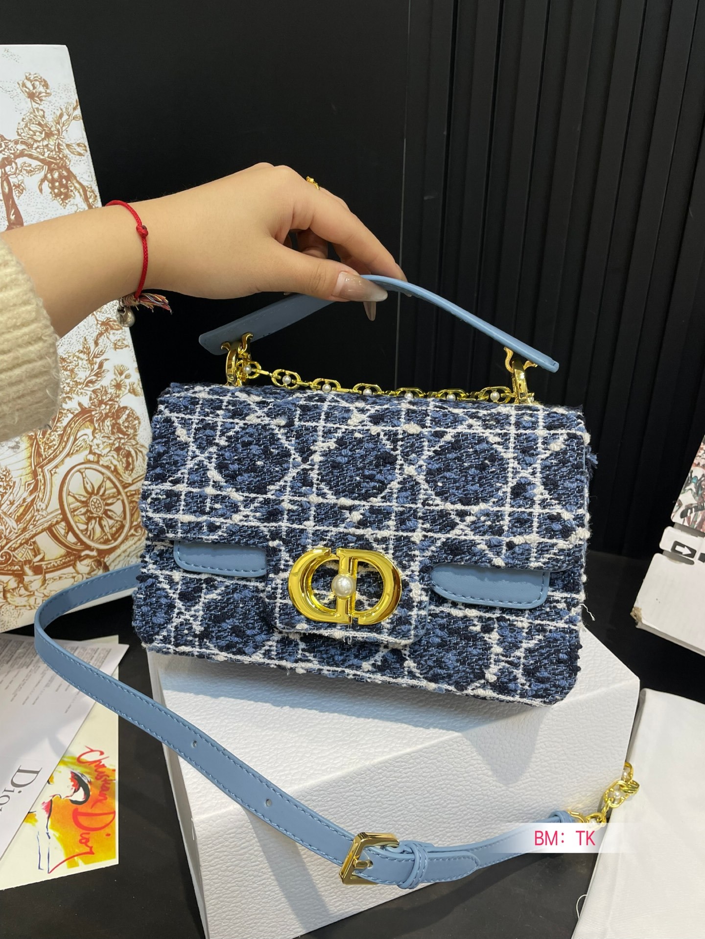 D new arrival Jolie Cannage bag size:22*14cm - Top Club