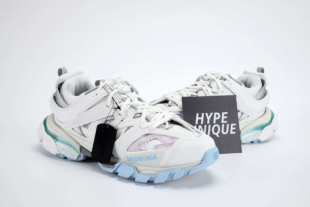 BALENCIAGA TRIPLE-S WHITE ICE BLUE - Sneaker Replica Workshop