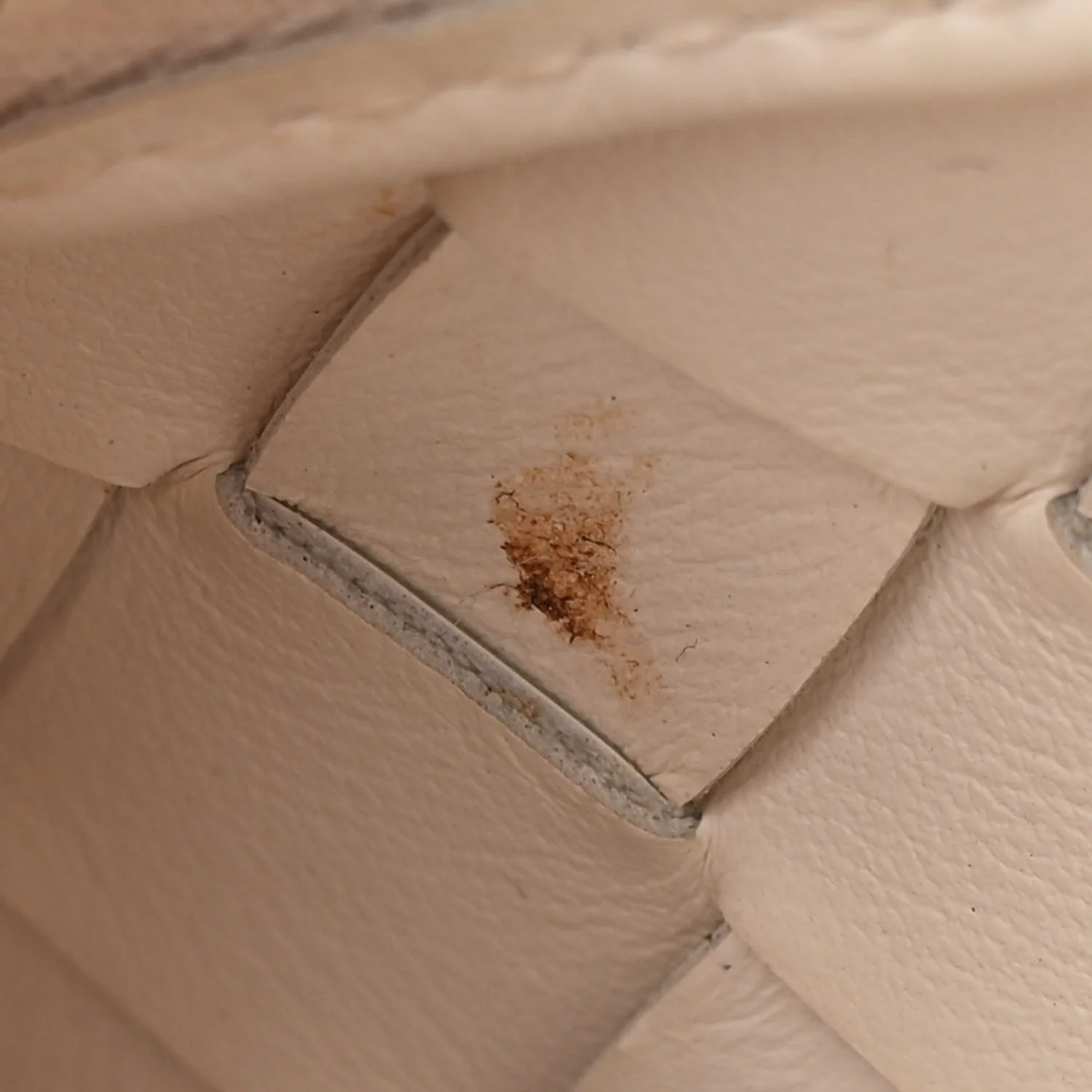 Patent Nappa Intrecciato Mini Loop Camera Bag White - Top Club
