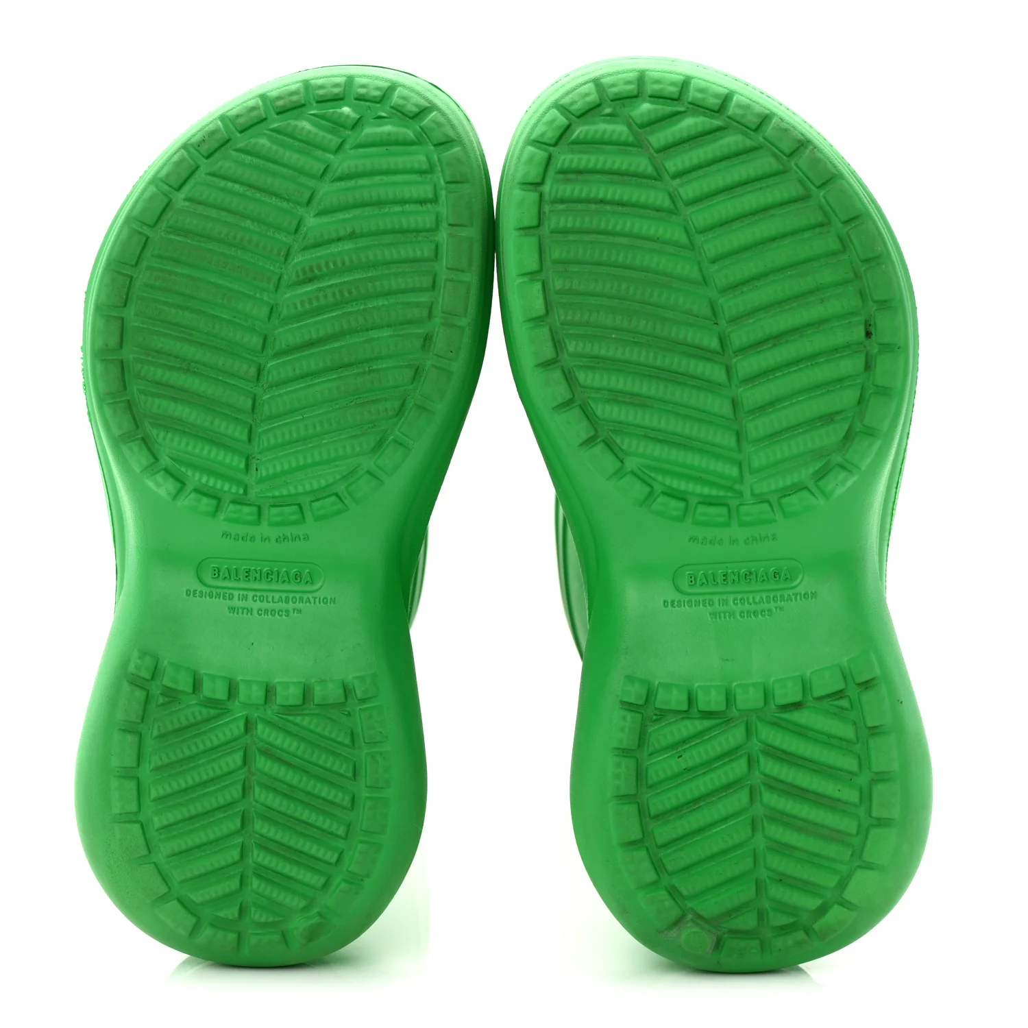 X CROCS Rubber Womens Rain Boots 36 Grass Green - Top Club