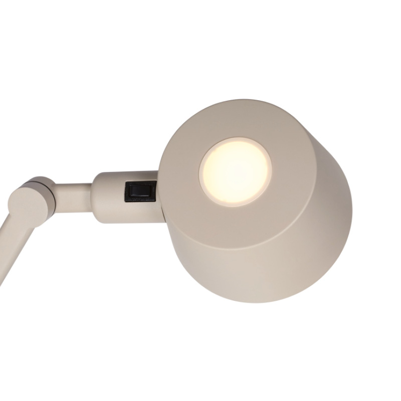Vloerlamp Kees hoog creme