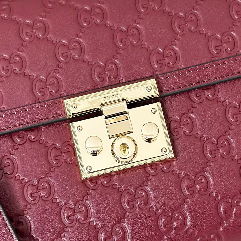 Gucci Padlock medium top handle bag - Top Club