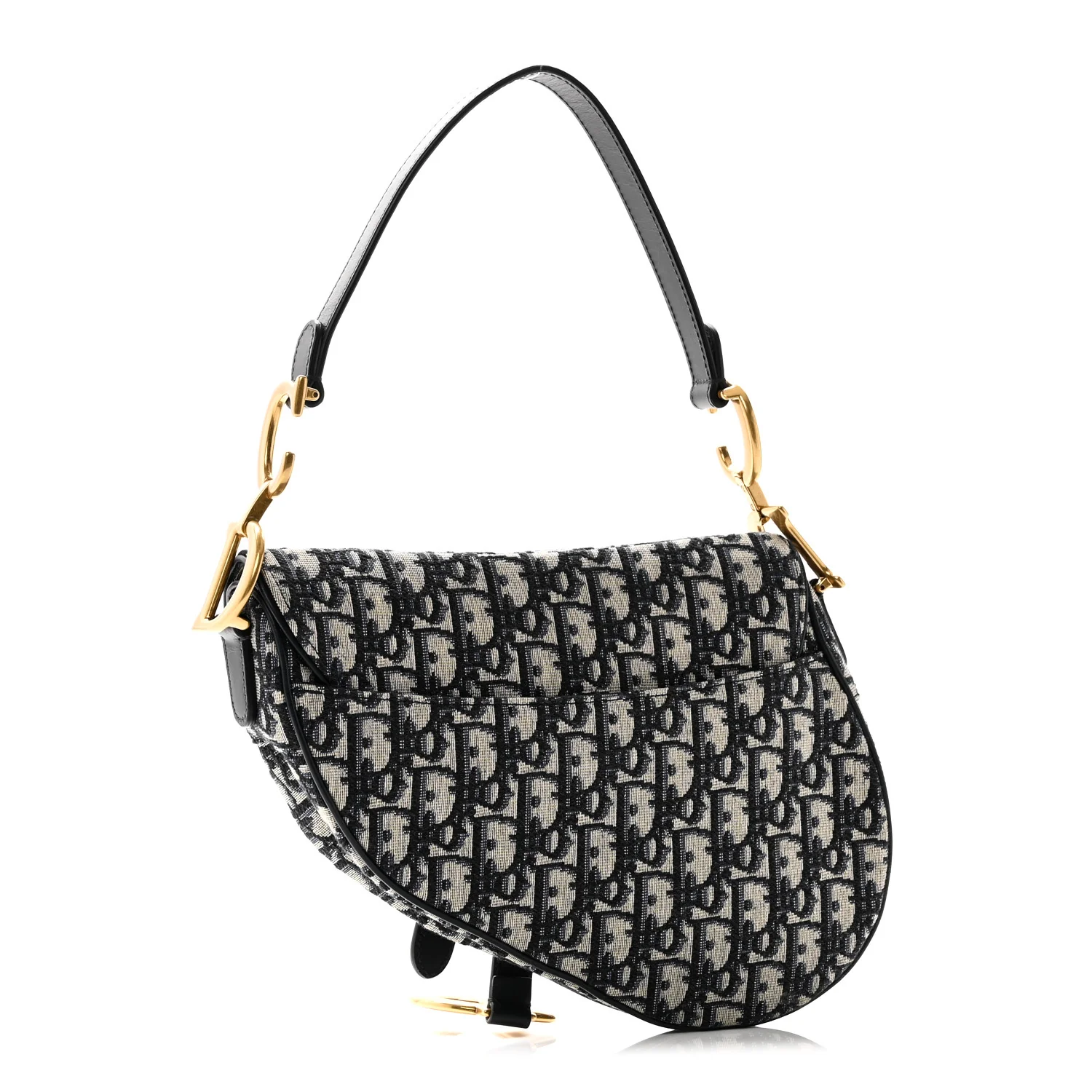 Oblique Saddle Bag Blue - Top Club