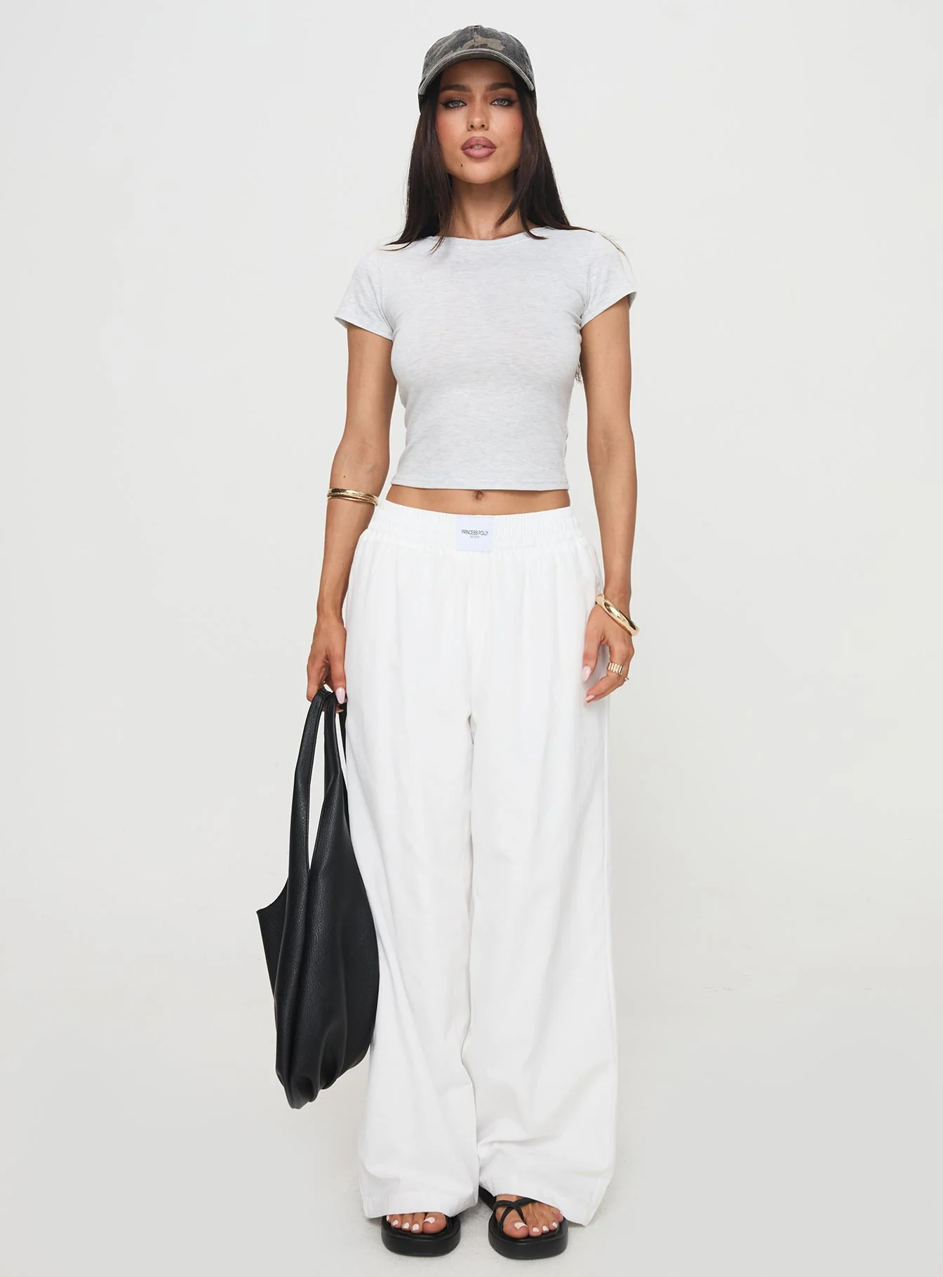 Beach House Pants White Tall
