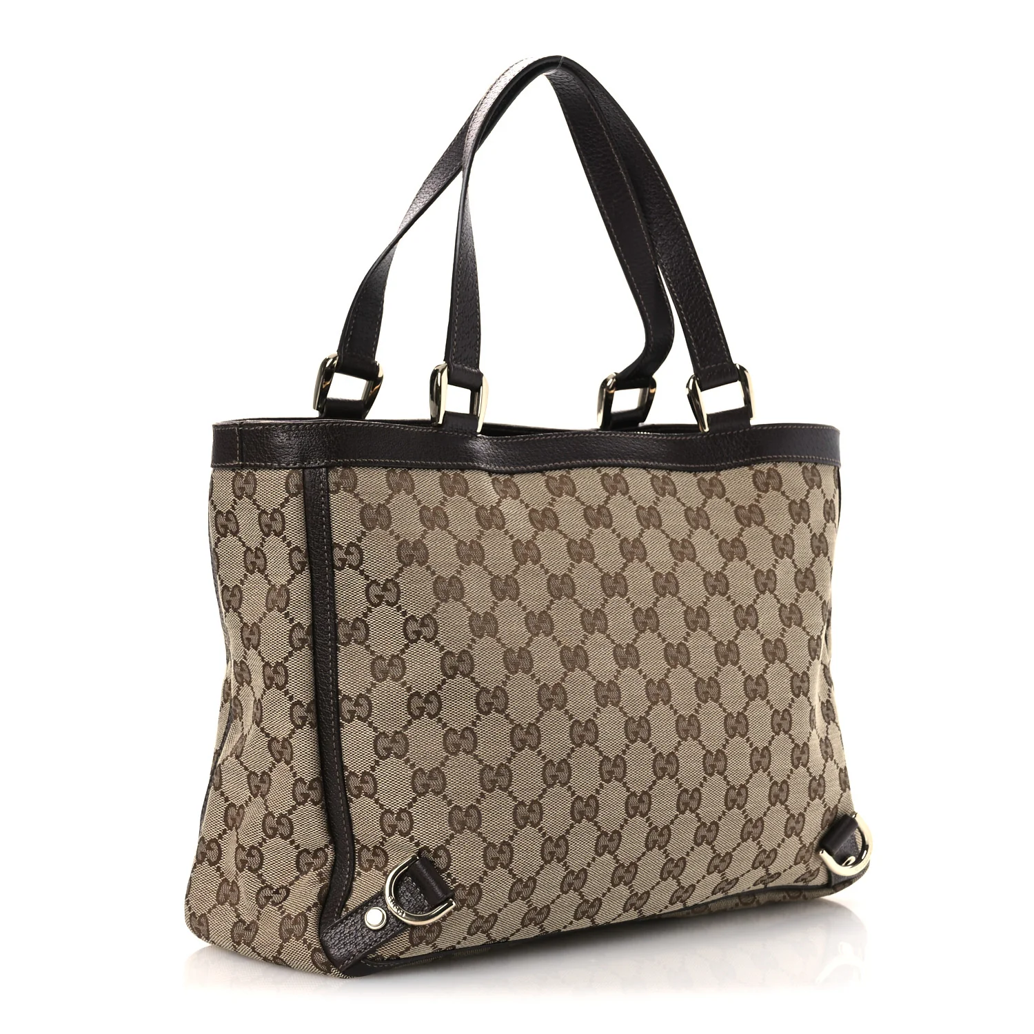 Monogram Medium Abbey Tote  Brown - Top Club