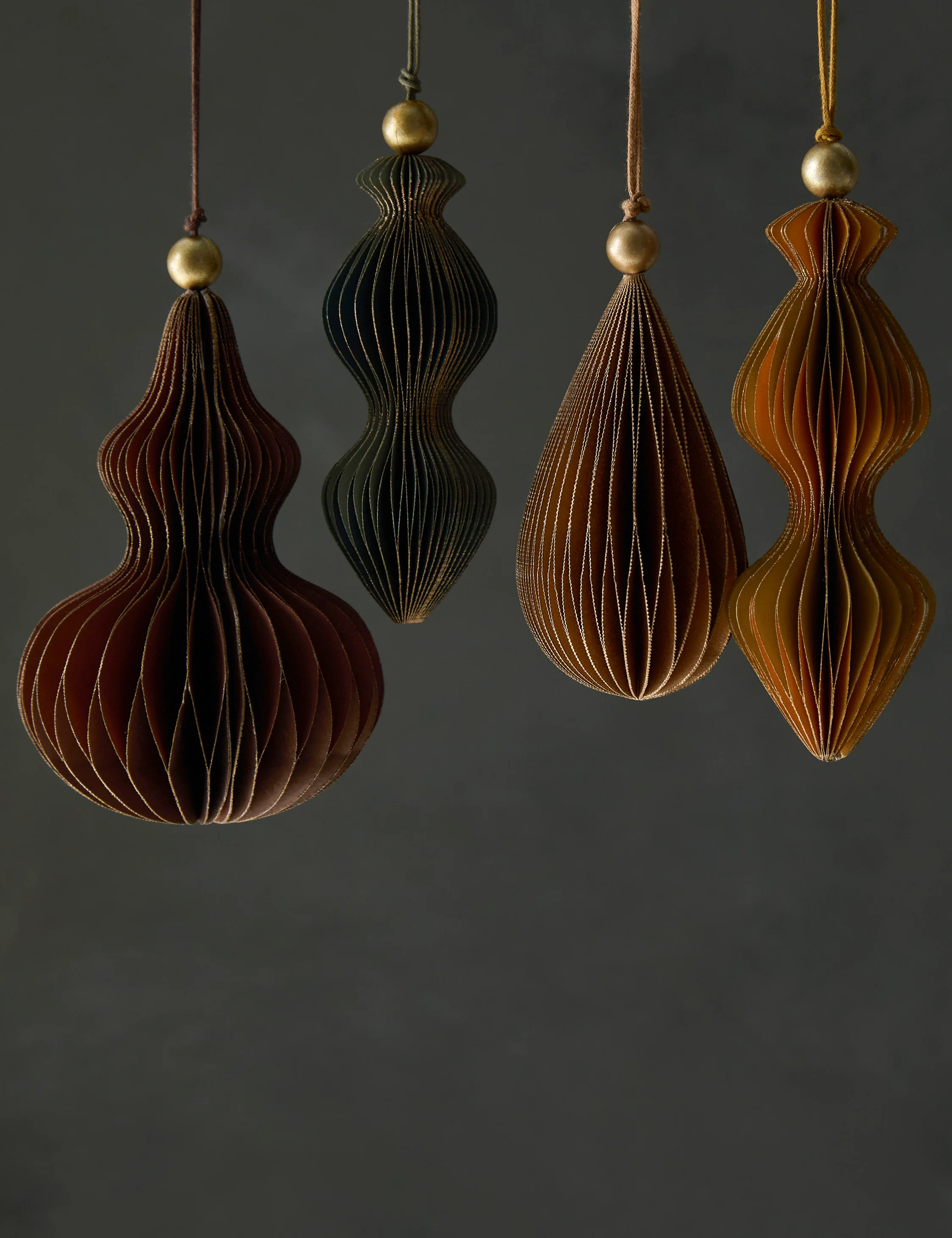 Revel Paper Ornaments (set of 4)