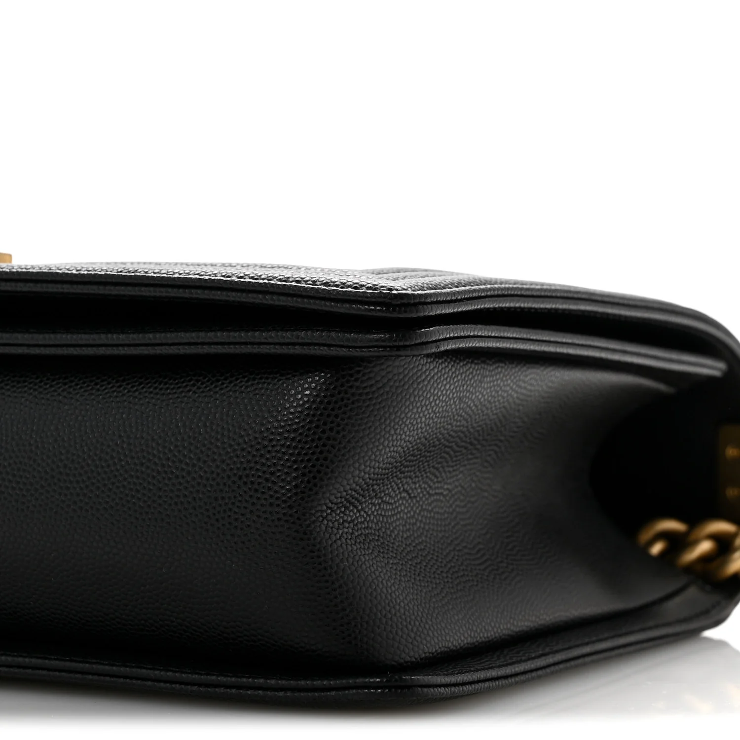 Caviar Quilted New Medium Boy Flap Black - Top Club