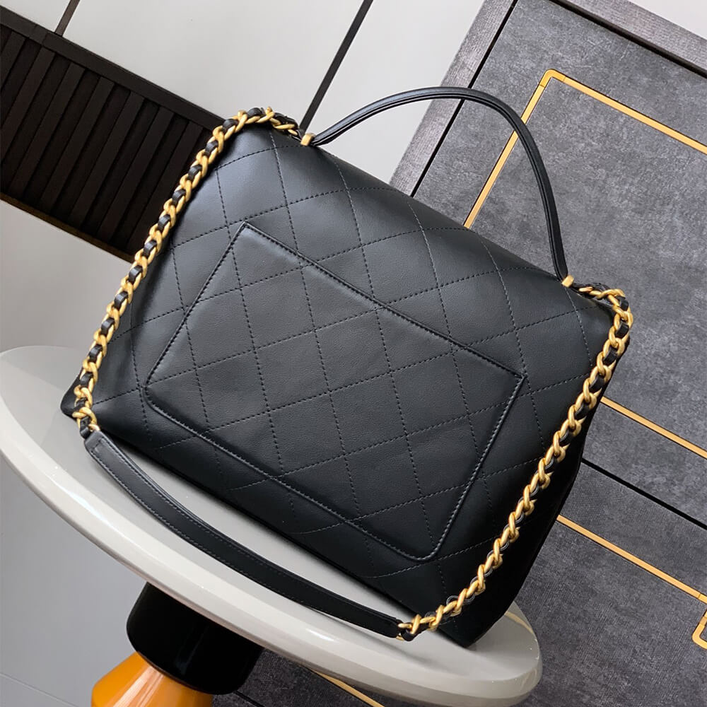 Chanel Maxi Flap Bag With Top Handle(HIGH-END GRADE) - Top Club
