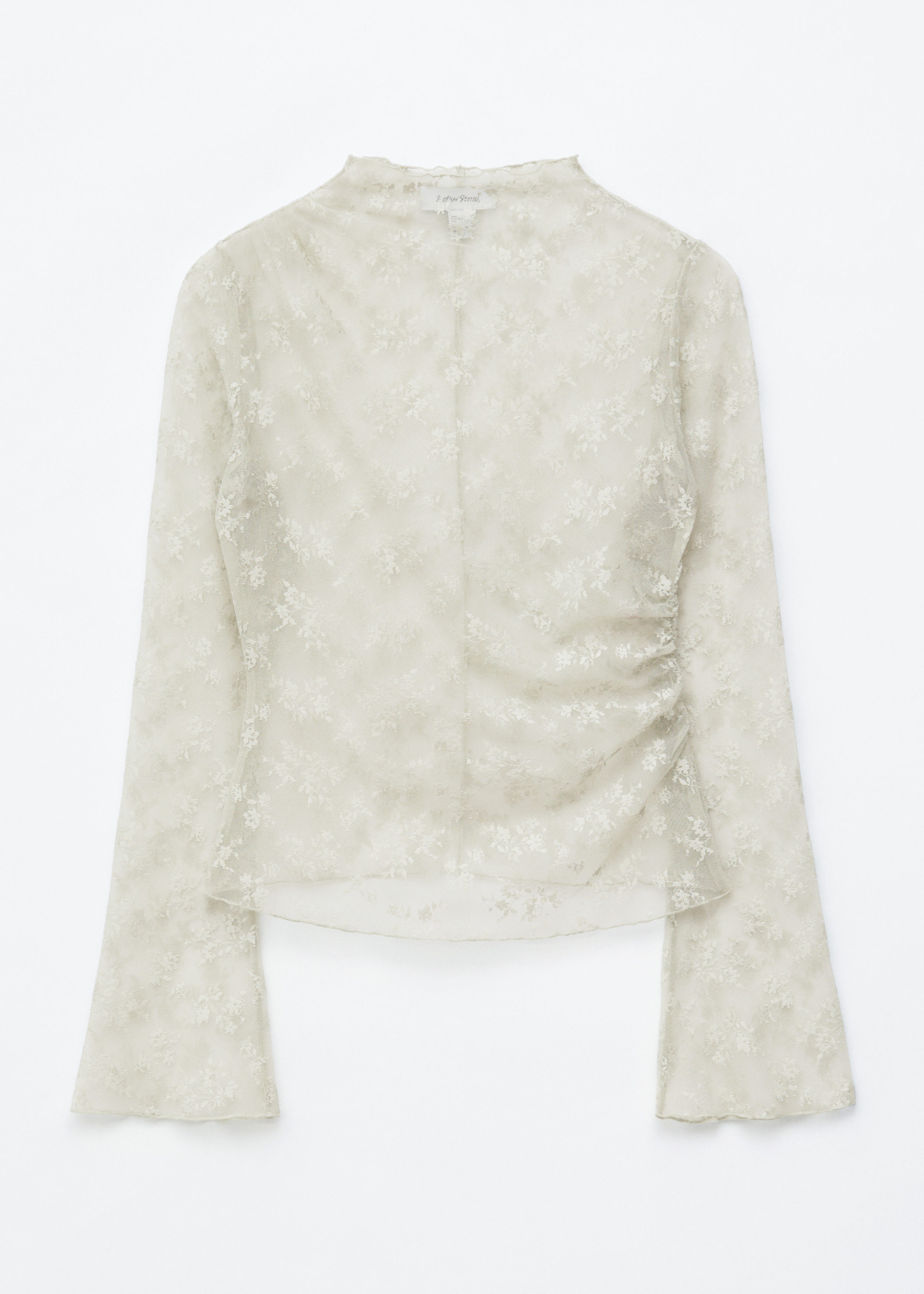 & Other Stories LONG-SLEEVE LACE TOP