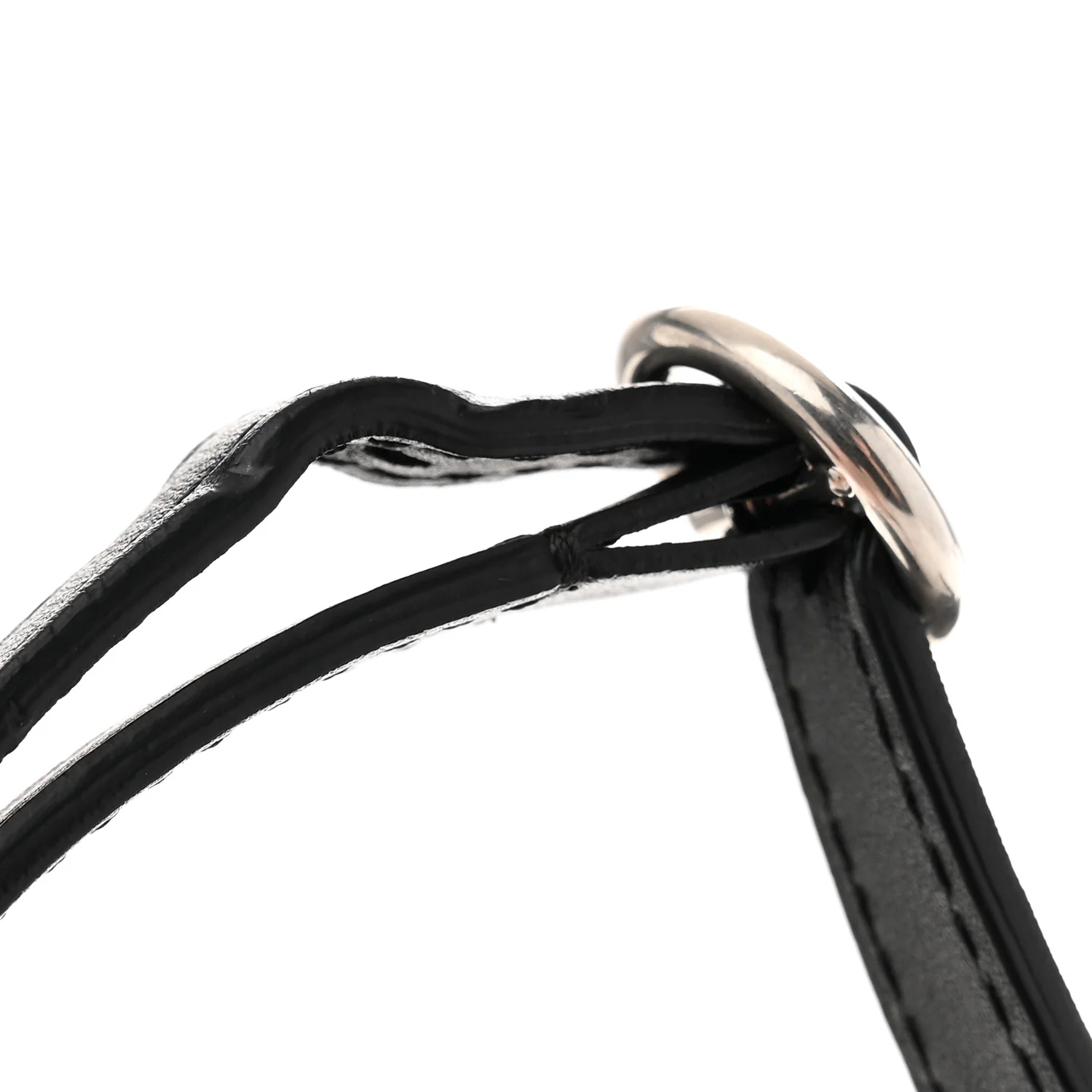 Calfskin Coco Eyelets Small Flap Bag Black - Top Club