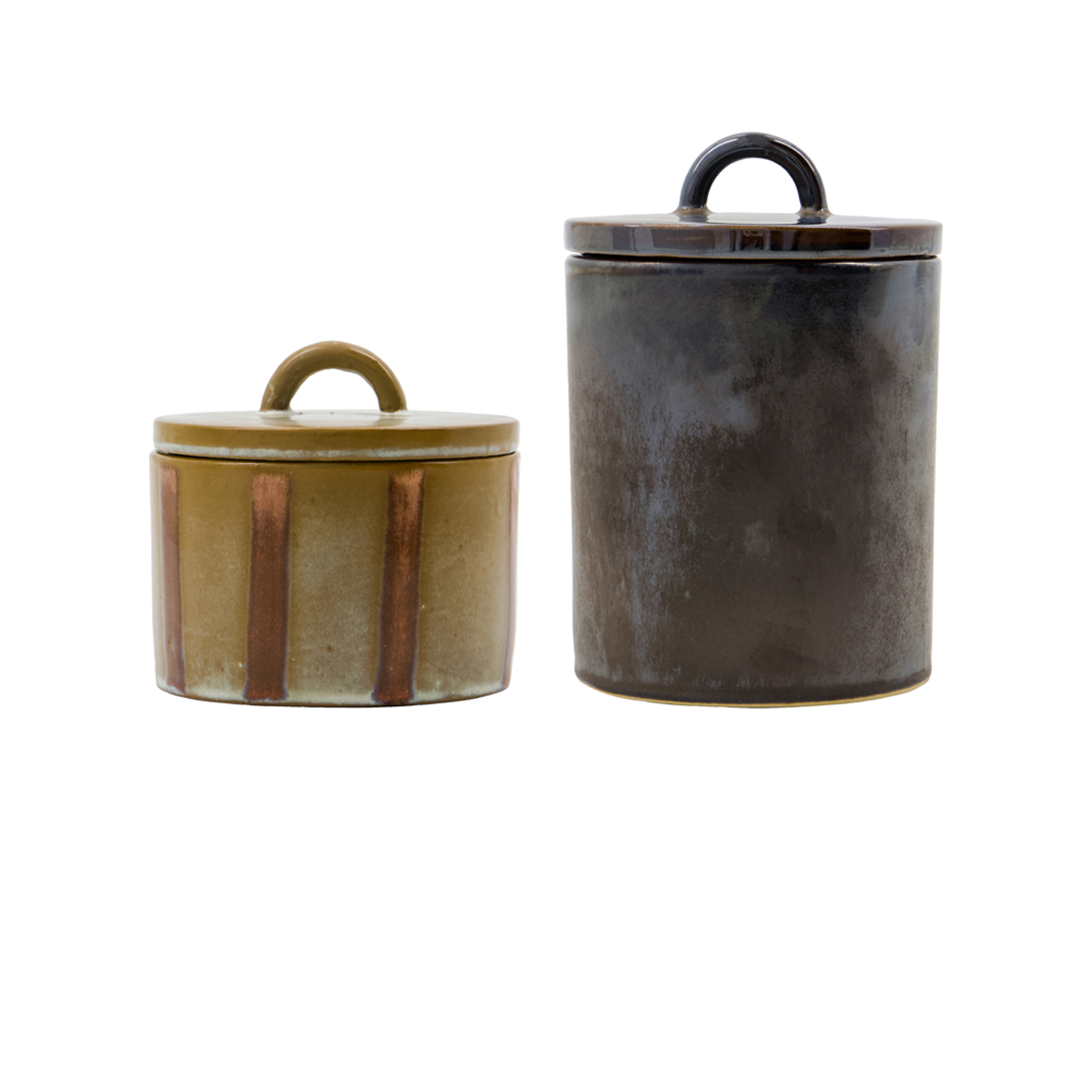 Voorraadpot Tallic - set van 2