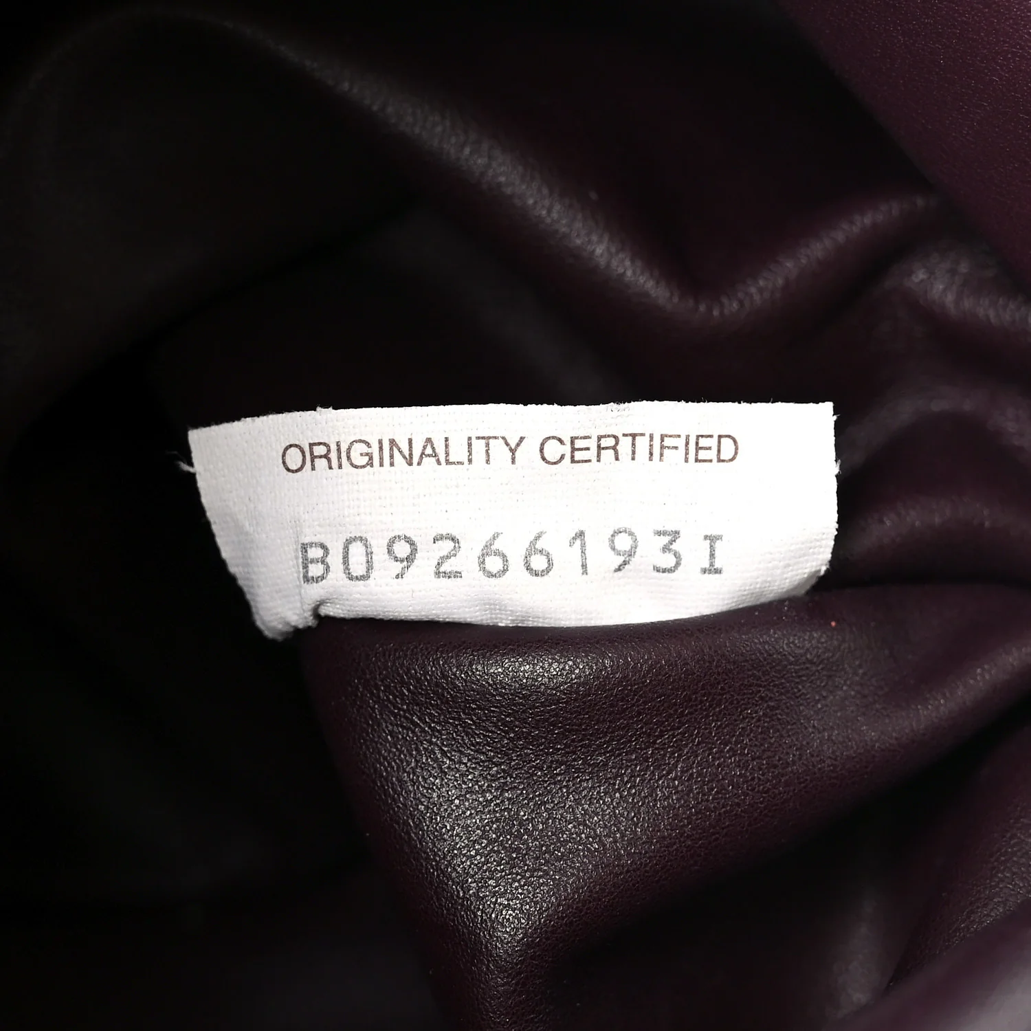 Calfskin The Pouch Chain Grape - Top Club