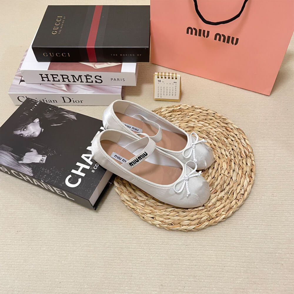 MiuMiu Satin ballerinas - Top Club