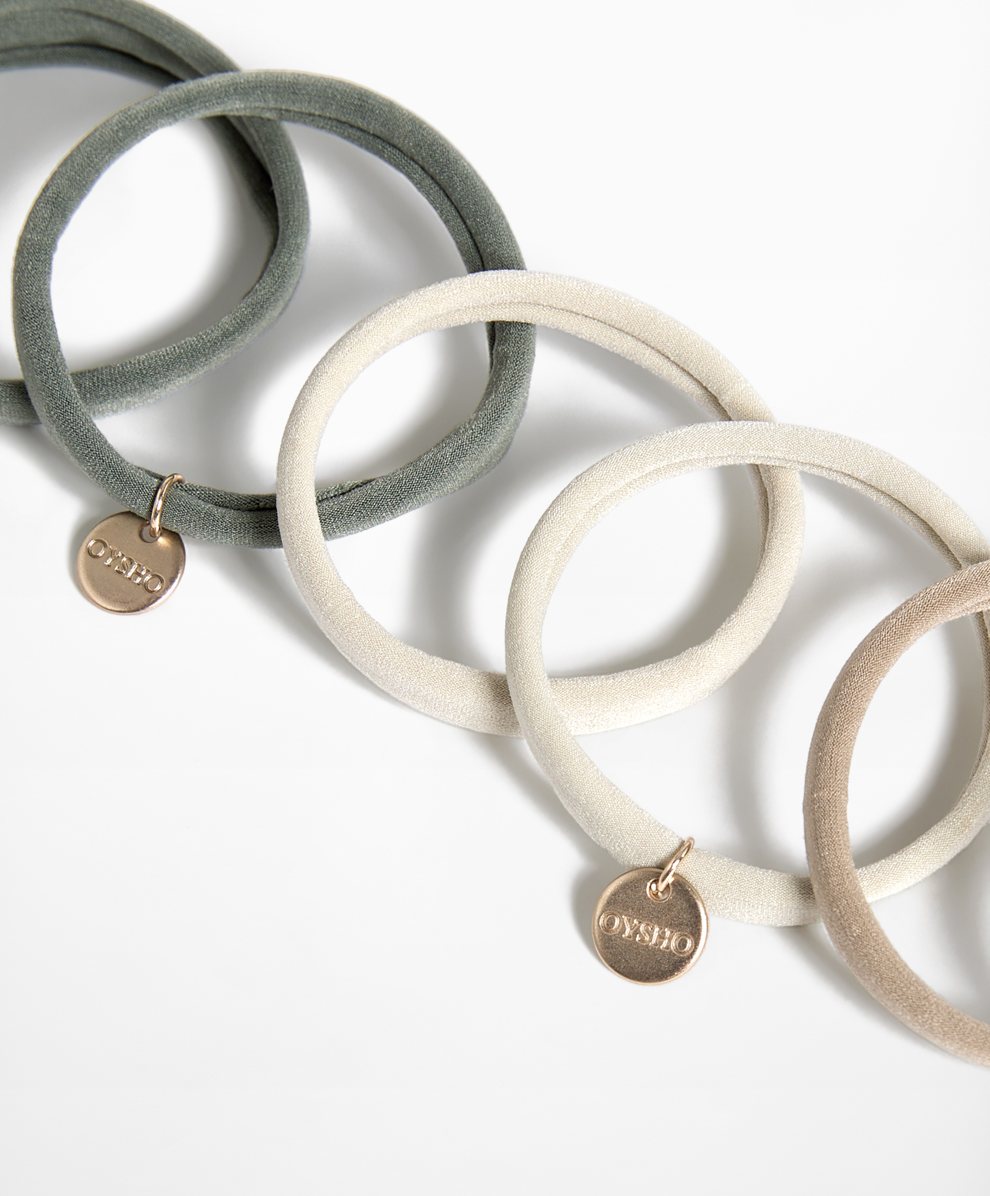 OYSHO 6 Oysho plaque hair ties
