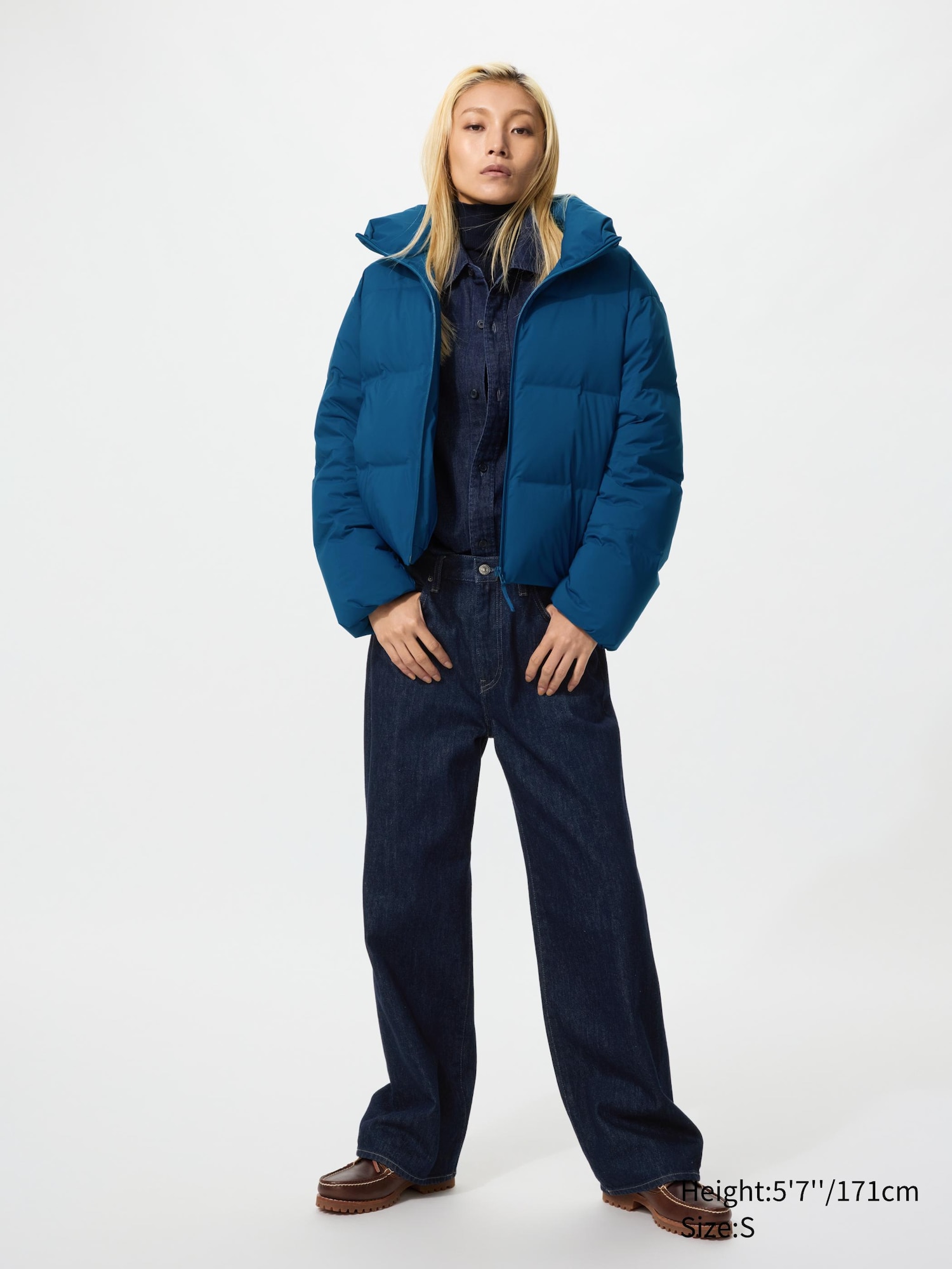 Seamless Down Short Jacket