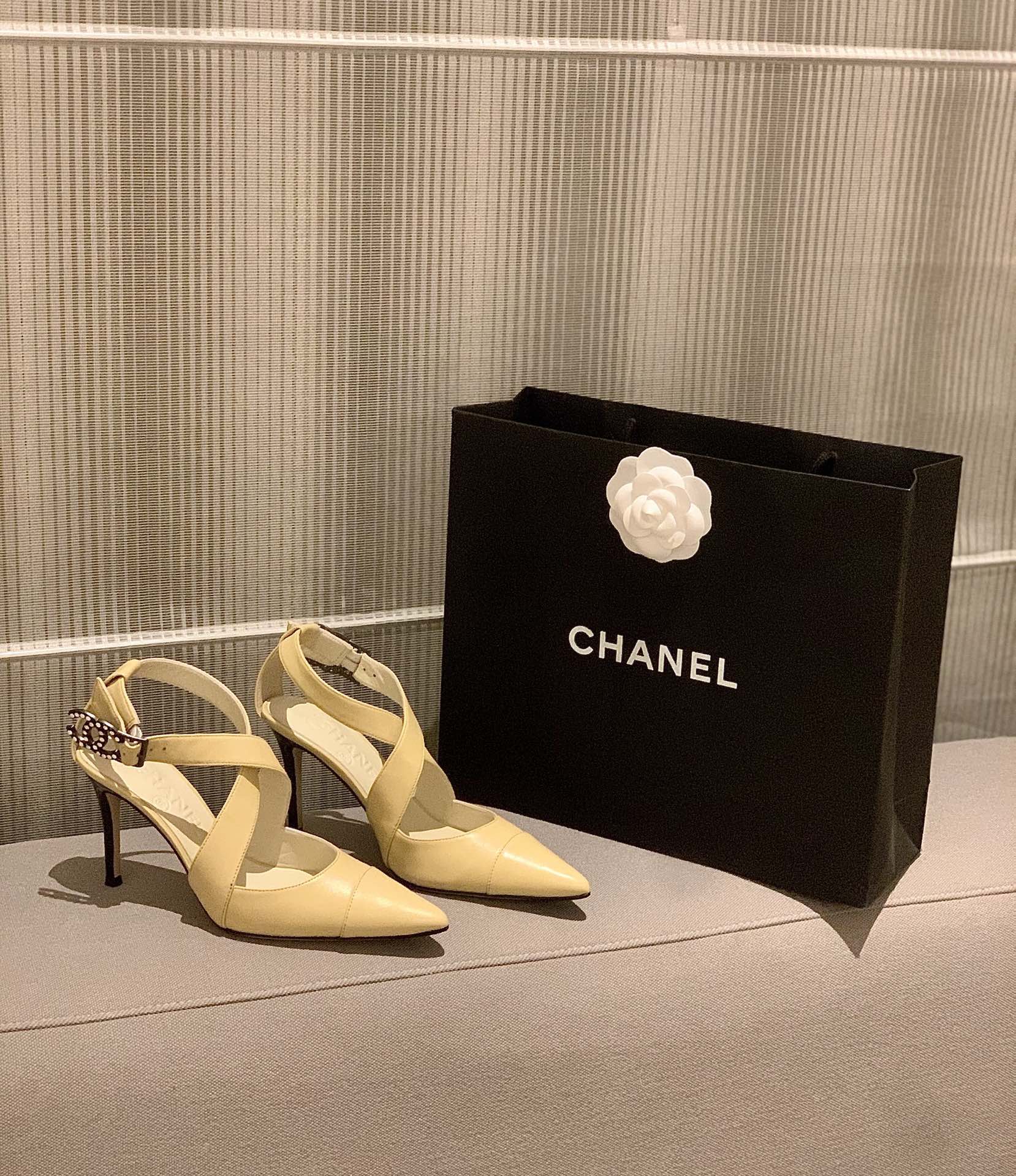 CHANEL HIGH HEELS 41 8CM - Sneaker Replica Workshop