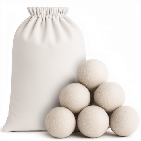 XL Dryer Balls 100% New Zealand Wool Reusable Eco-Friendly Reduces Drying Time Static 7cm Washing Machine