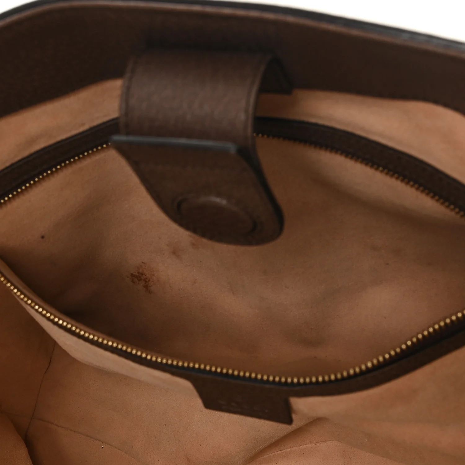 GG Supreme Monogram Medium Ophidia Shopping Tote  Brown - Top Club