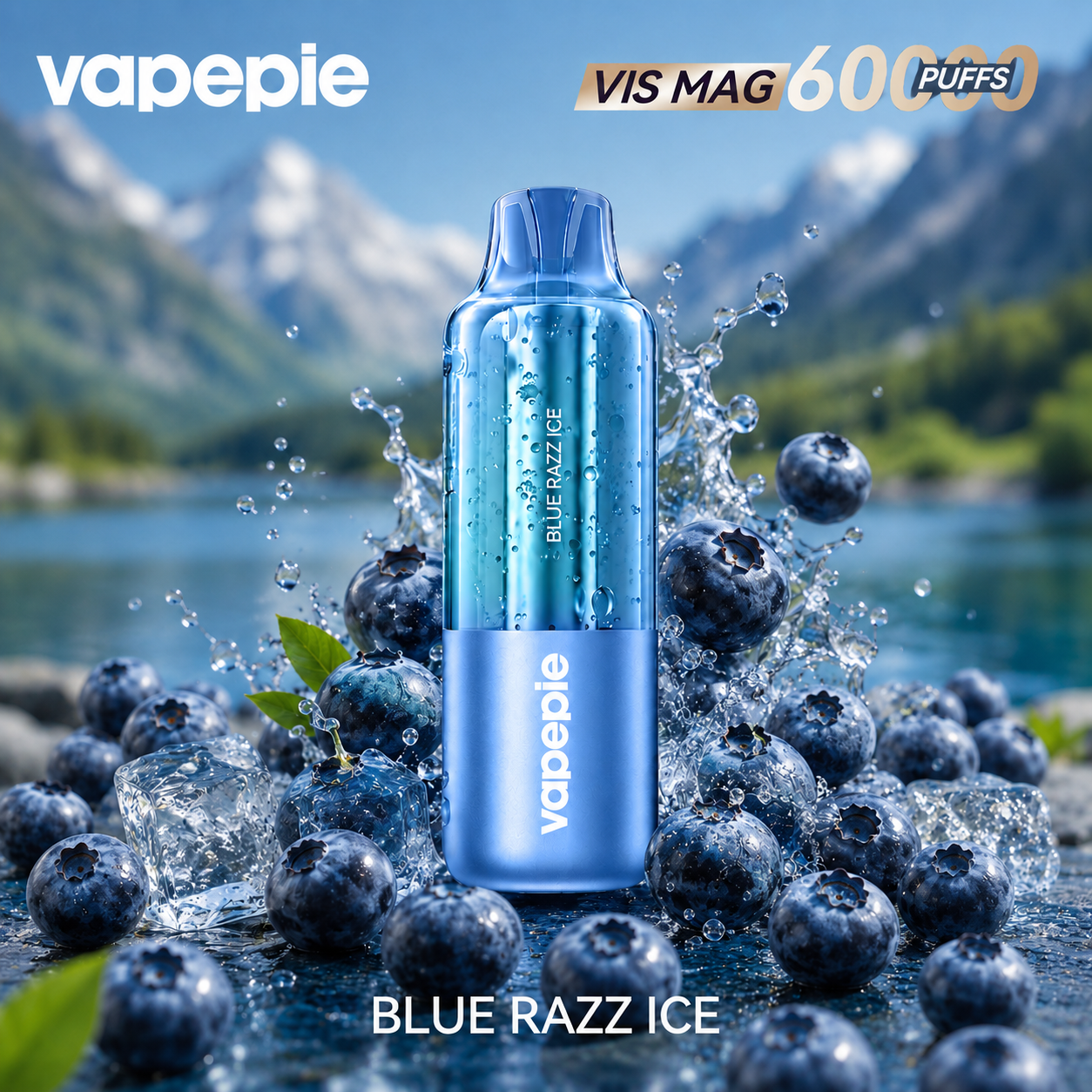 VAPEPIE VIS MAG 60 000 Potahů — 🔋Zařízení (baterie) + 💧Náplň (e-liquid)