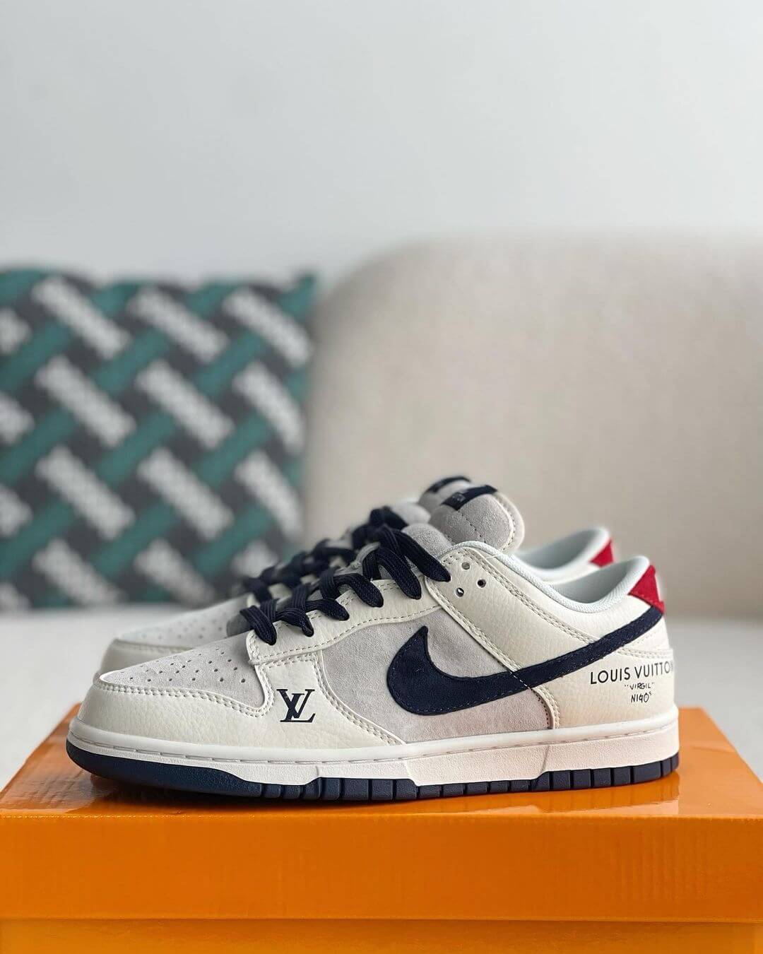 Louis Vuitton x Nike Dunk Low - Sneaker Replica Workshop