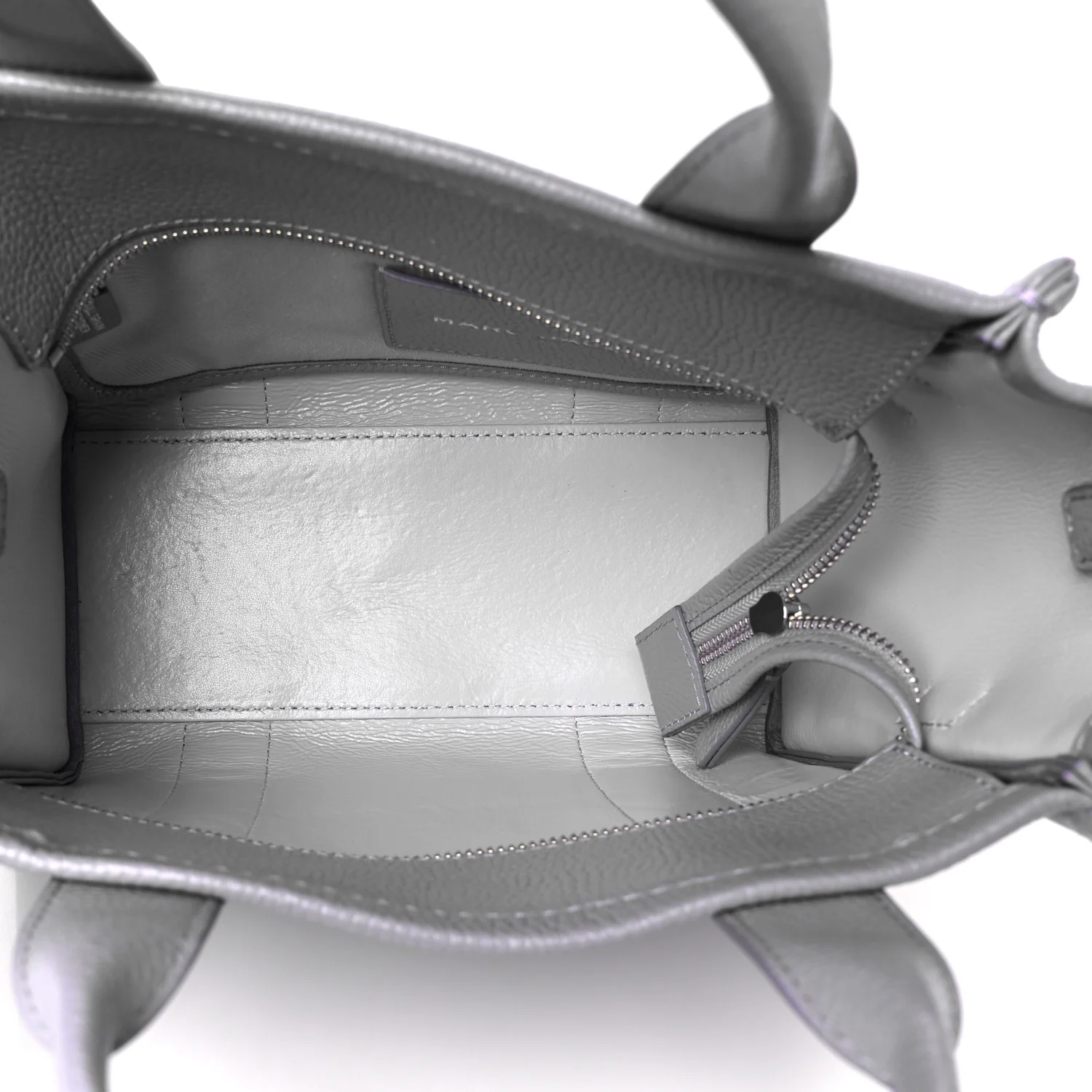 Grained Calfskin Small The Tote Bag Lavender - Top Club