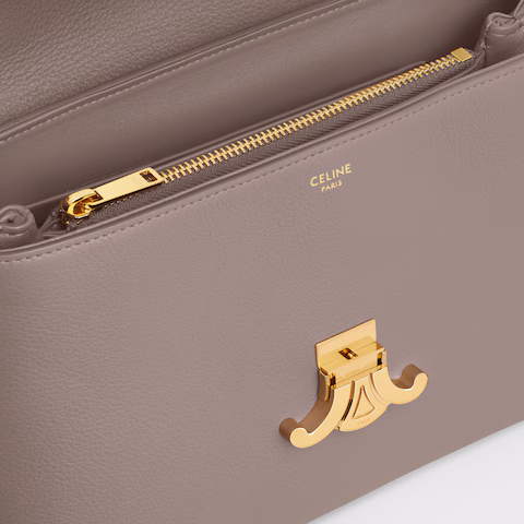 MEDIUM NINO BAG IN SUPPLE GRAINED CALFSKIN - Top Club