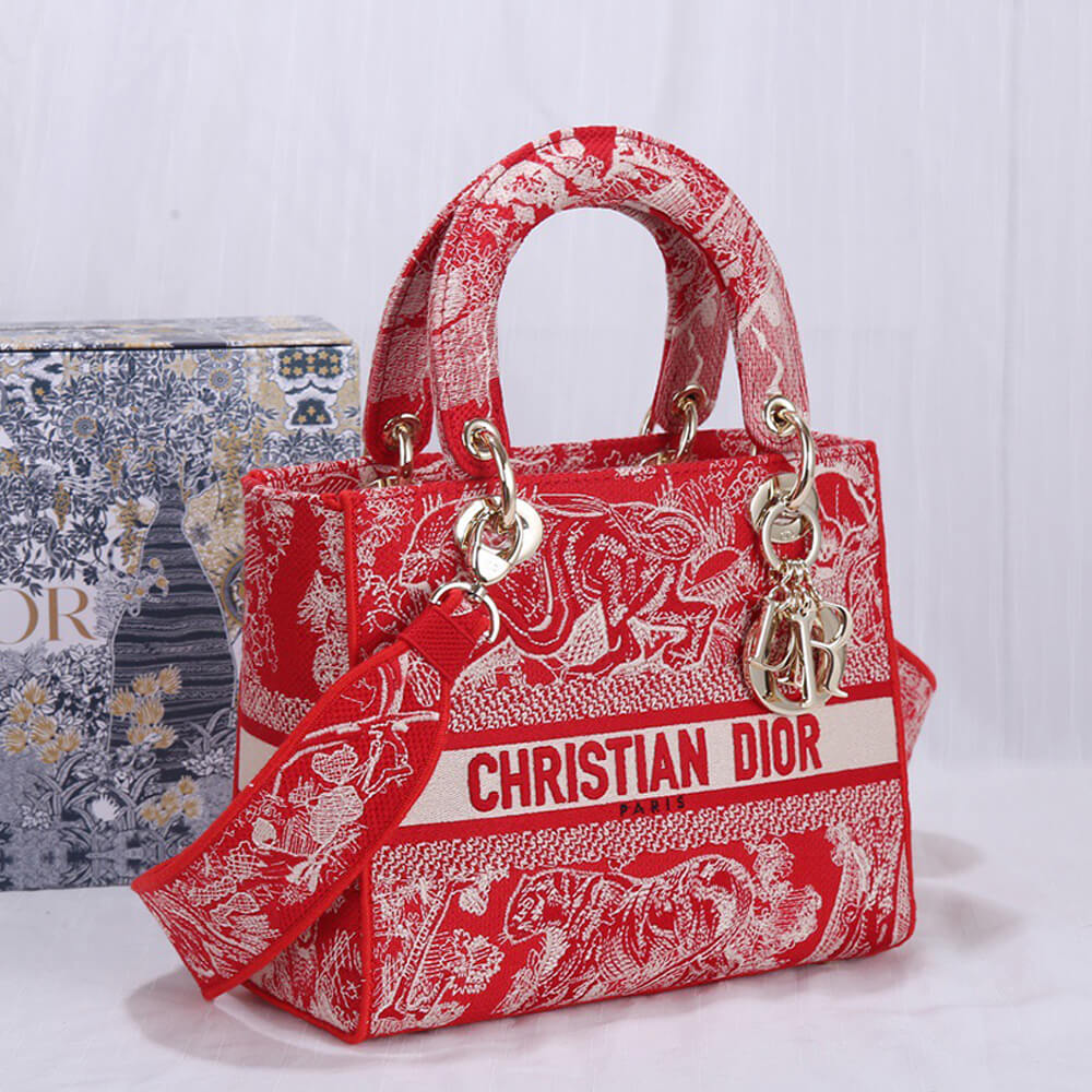 MEDIUM LADY D-LITE BAG - Top Club