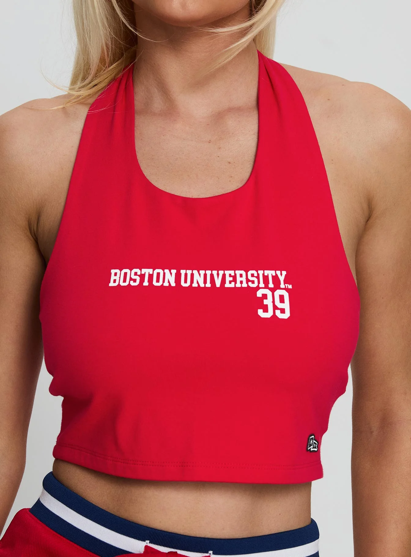Boston University Tailgate Halter Top Red