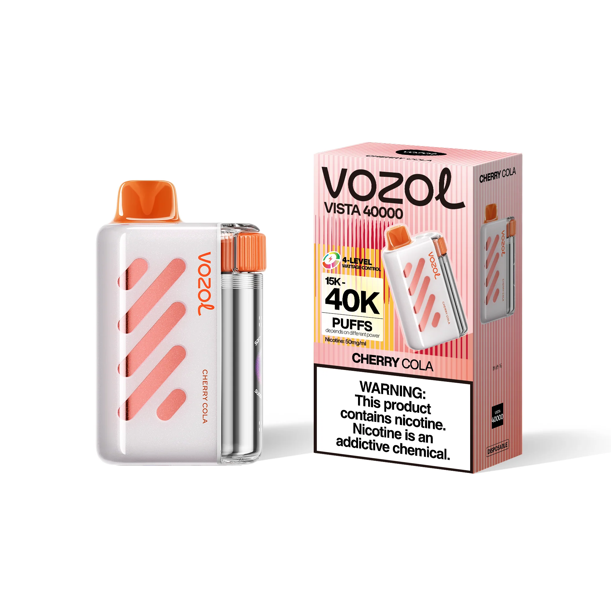 VOZOL VISTA 40K Disposable Vape (All Flavours)