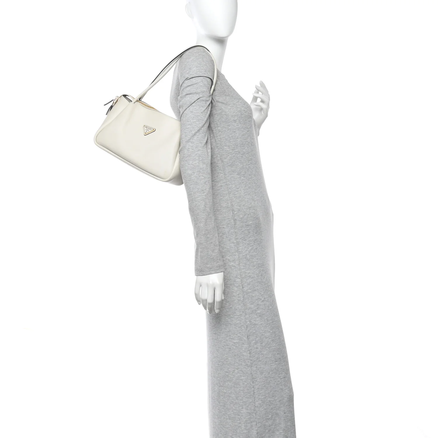 Soft Calfskin Medium Darling Shoulder Bag White