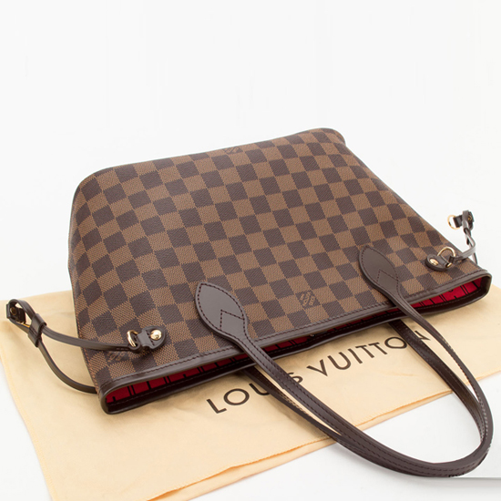 L N51109 Neverfull PM Shoulder Bag Damier Ebene Canvas - Top Club
