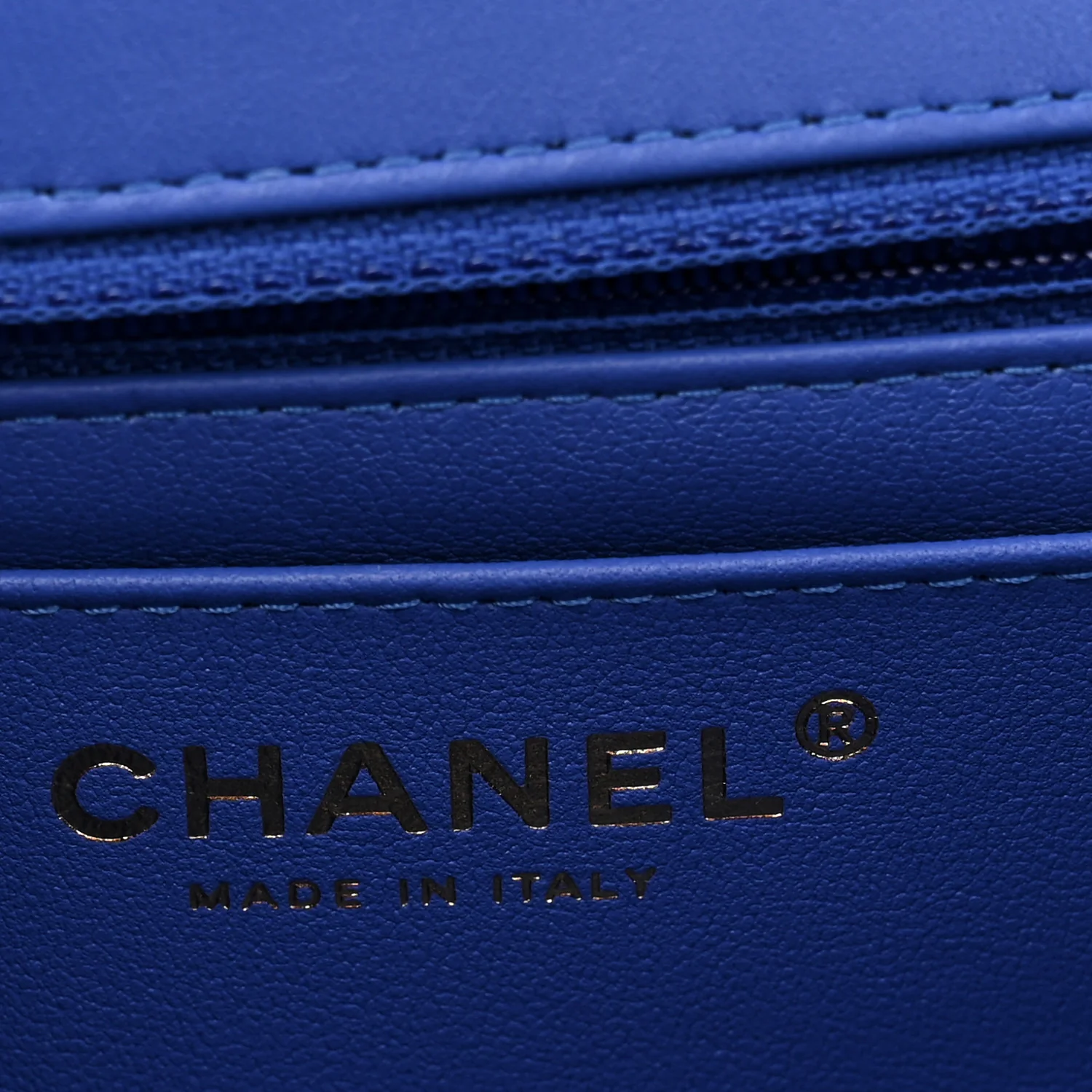 Lambskin Quilted Mini Hollywood Charms Rectangular Flap Blue - Top Club
