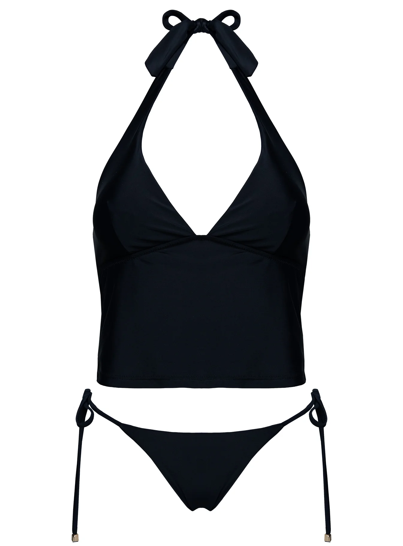 Kenai Tie Side Bikini Bottoms Black