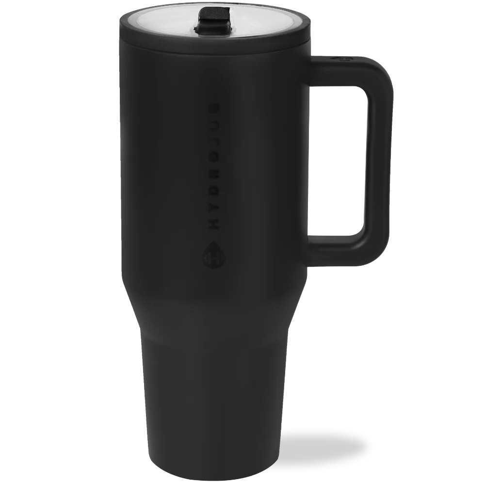 Traveler 40oz FreeSip® Stainless Steel Water Bottle - Black