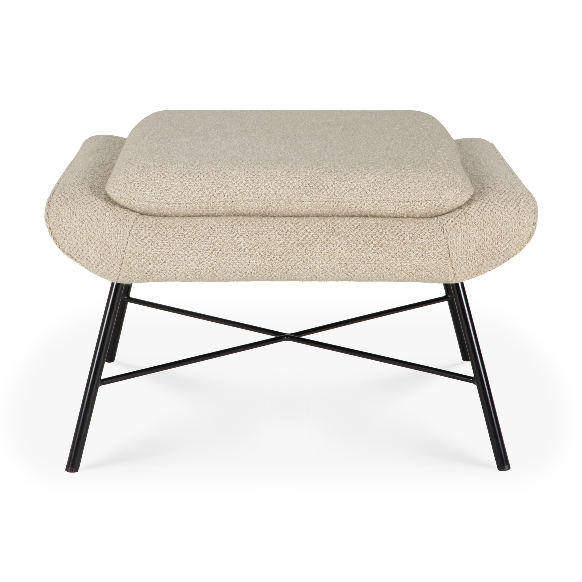 Ethnicraft - Barrow voetenbank - off white