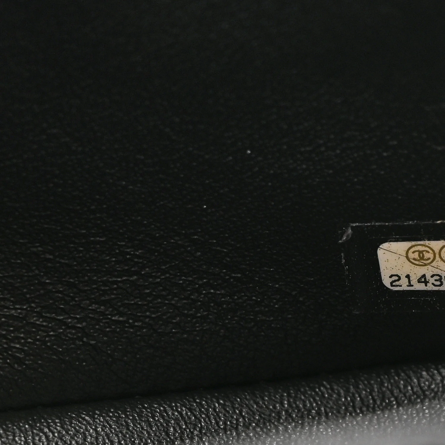 Caviar Quilted Mini Rectangular Flap Black - Top Club