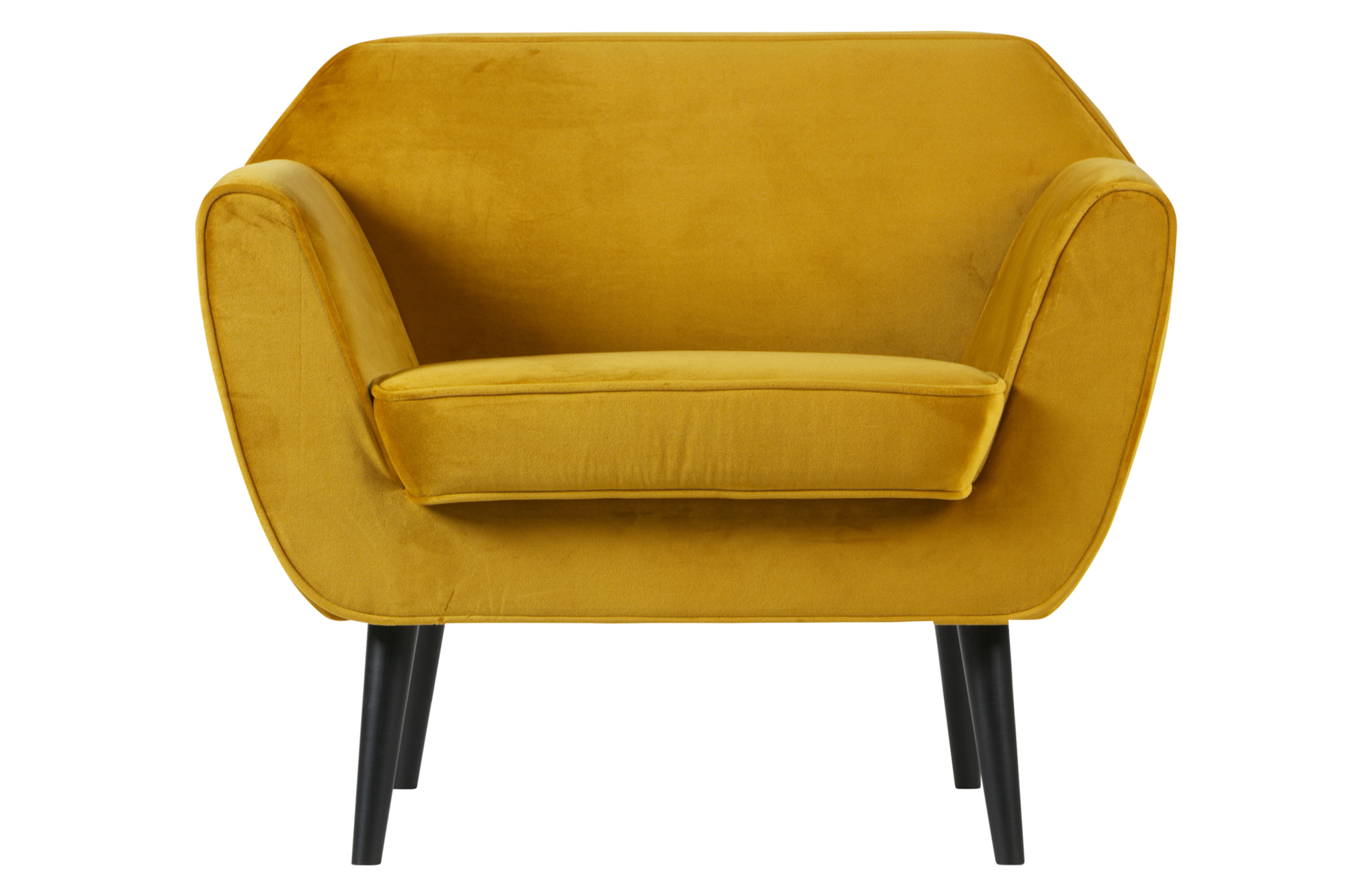 Fauteuil Rocco Fluweel - Oker