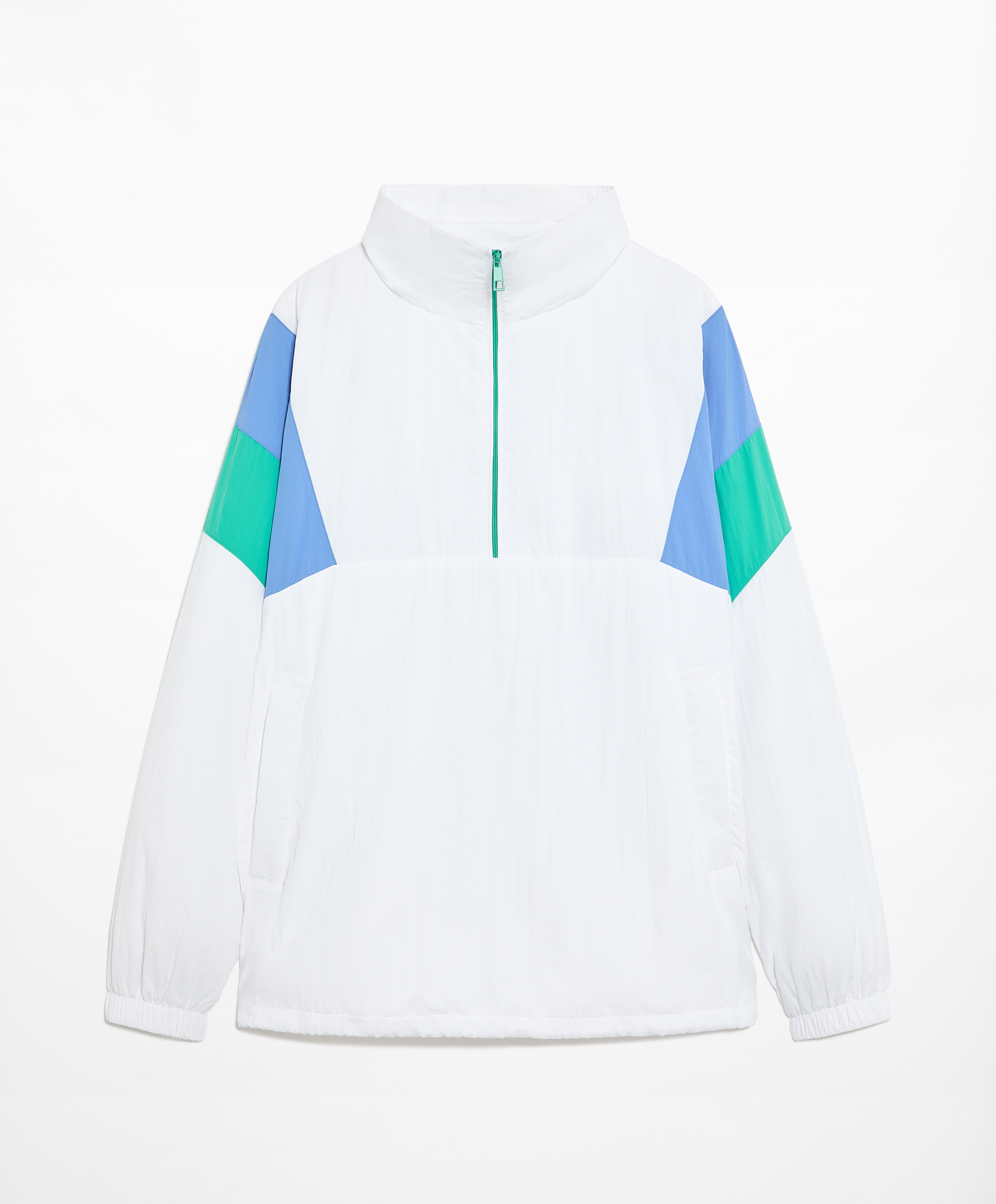 OYSHO Water-repellent oversize kangaroo jacket
