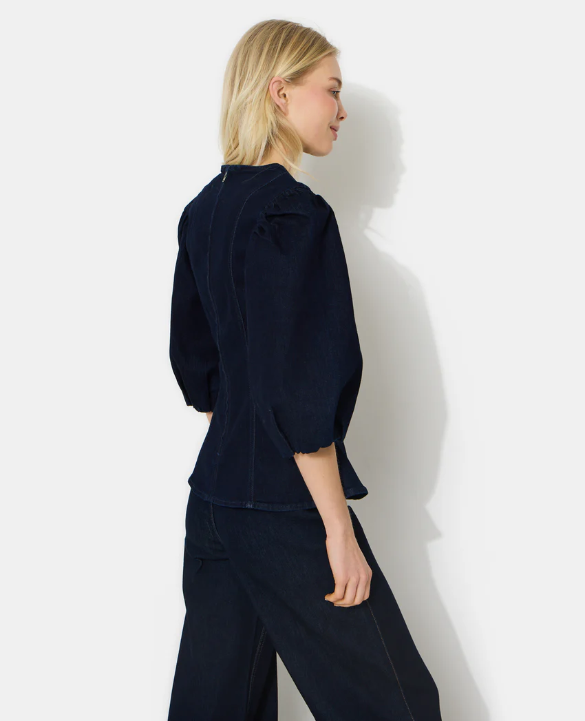 Pimkie Top en jean stretch avec manches ballons
