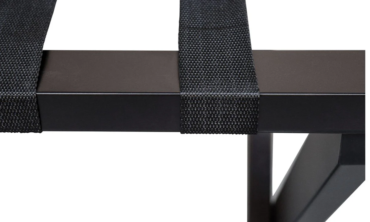 Luxury suitcase stand / luggage rack black 70 x 41 x H. 61 cm - Hotel Furniture & Accessories
