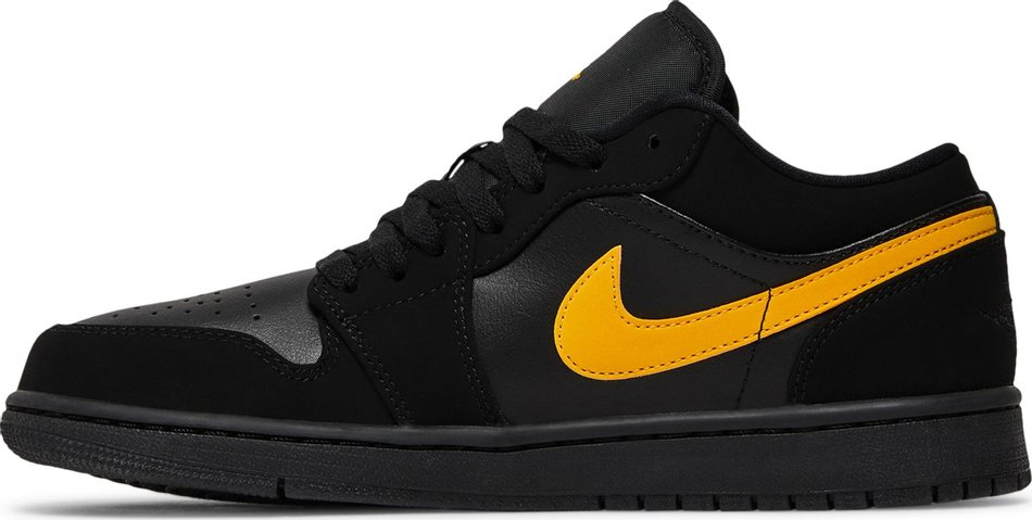 Air Jordan 1 Low  Black University Gold  553558-071 - Sneaker Replica Workshop