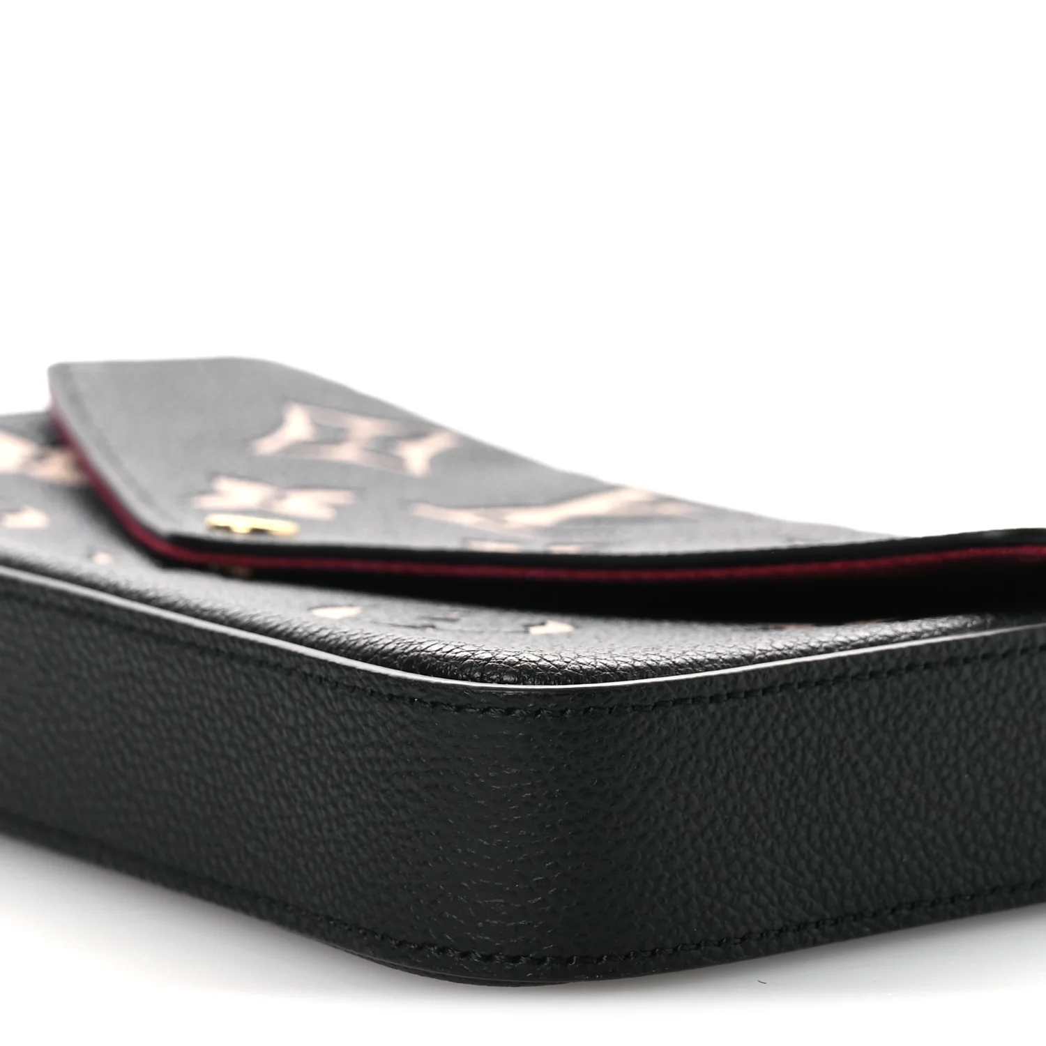 Empreinte Monogram Giant Felicie Pochette Black Beige - Top Club