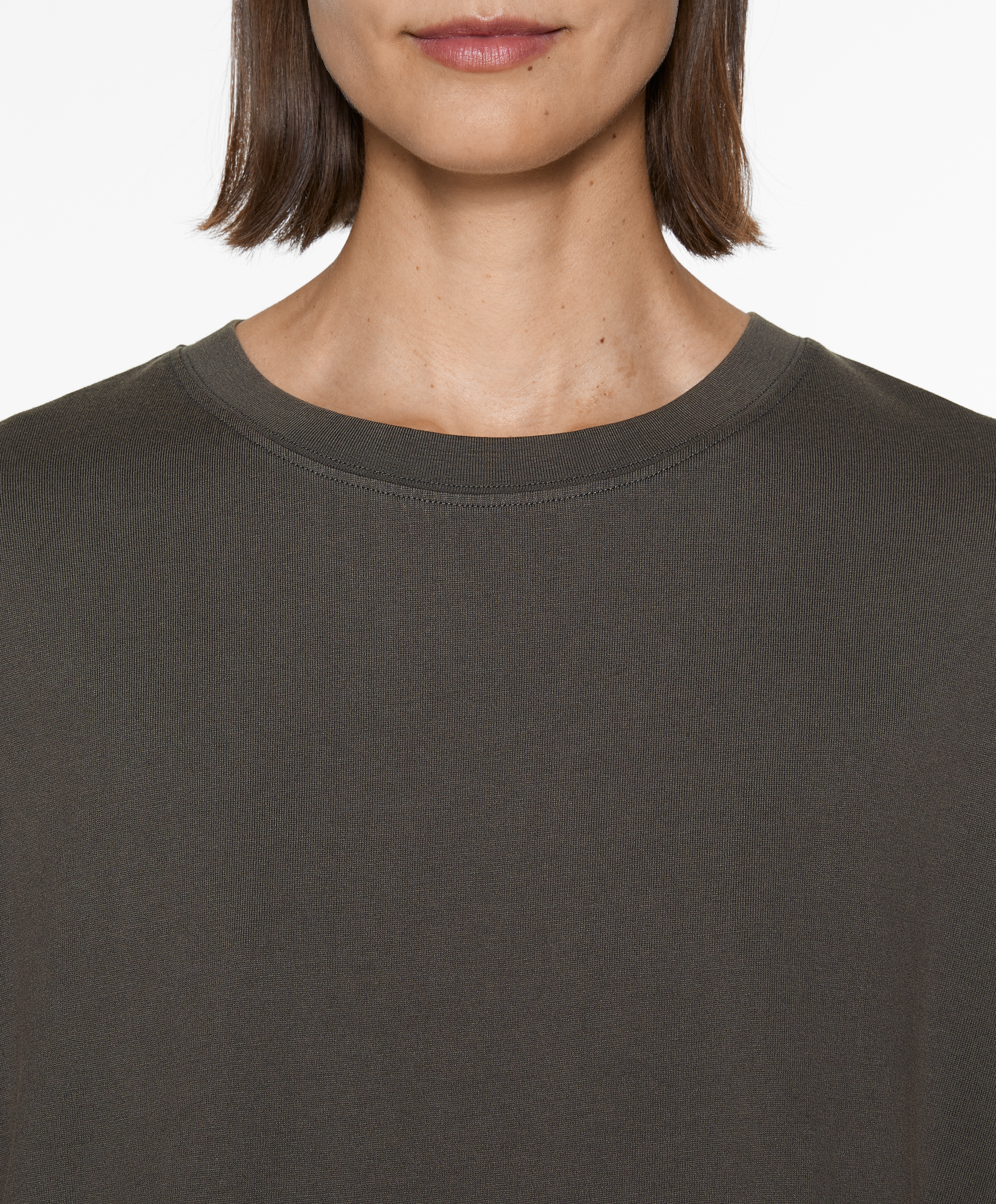 OYSHO 100% cotton short-sleeved T-shirt