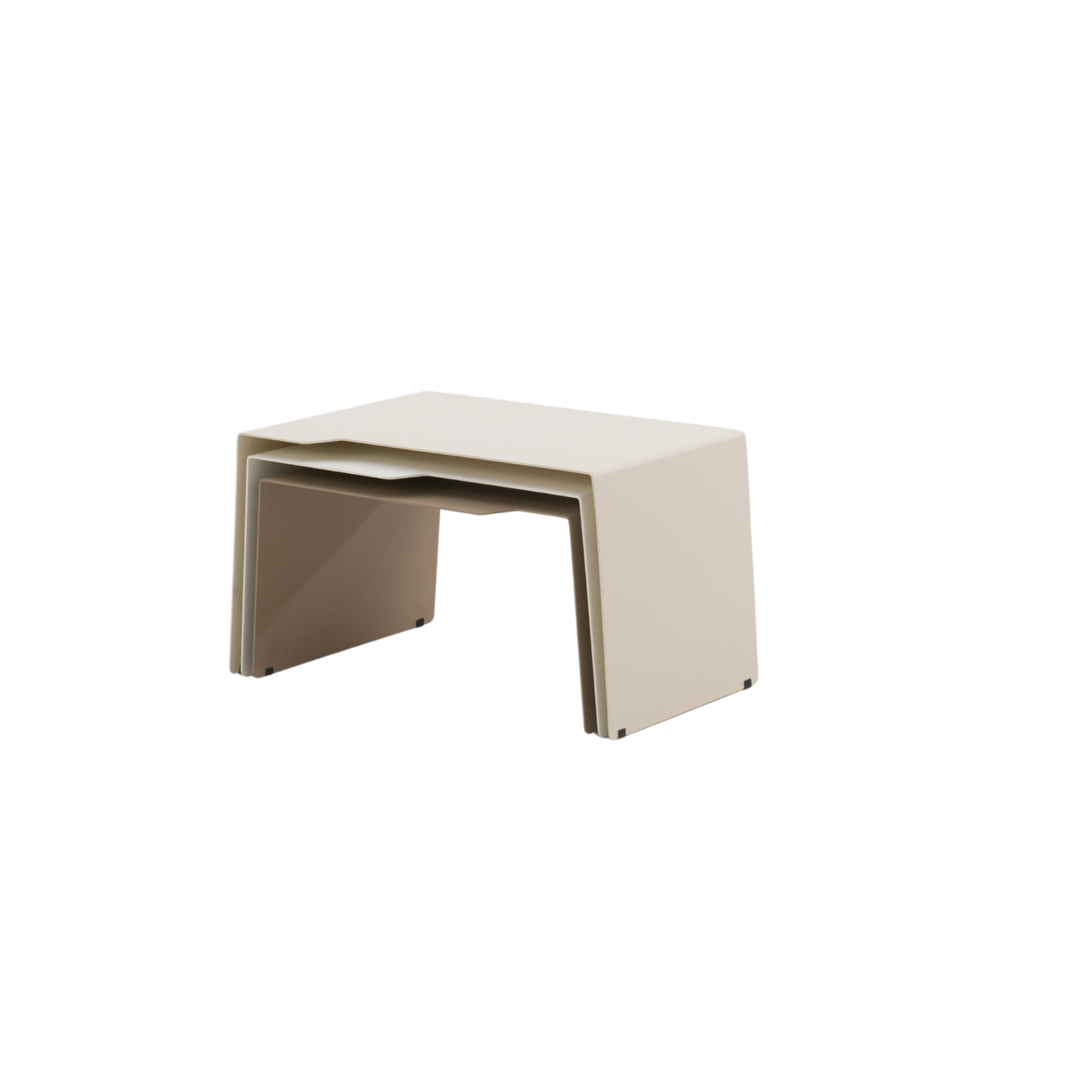 They & Me bijzettafel Tricolore - Beige