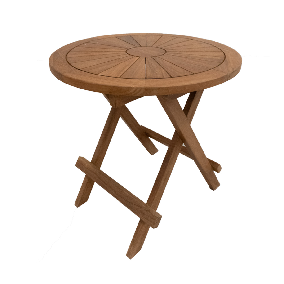 Klaptafel Teak-bijzettafel Deluxe