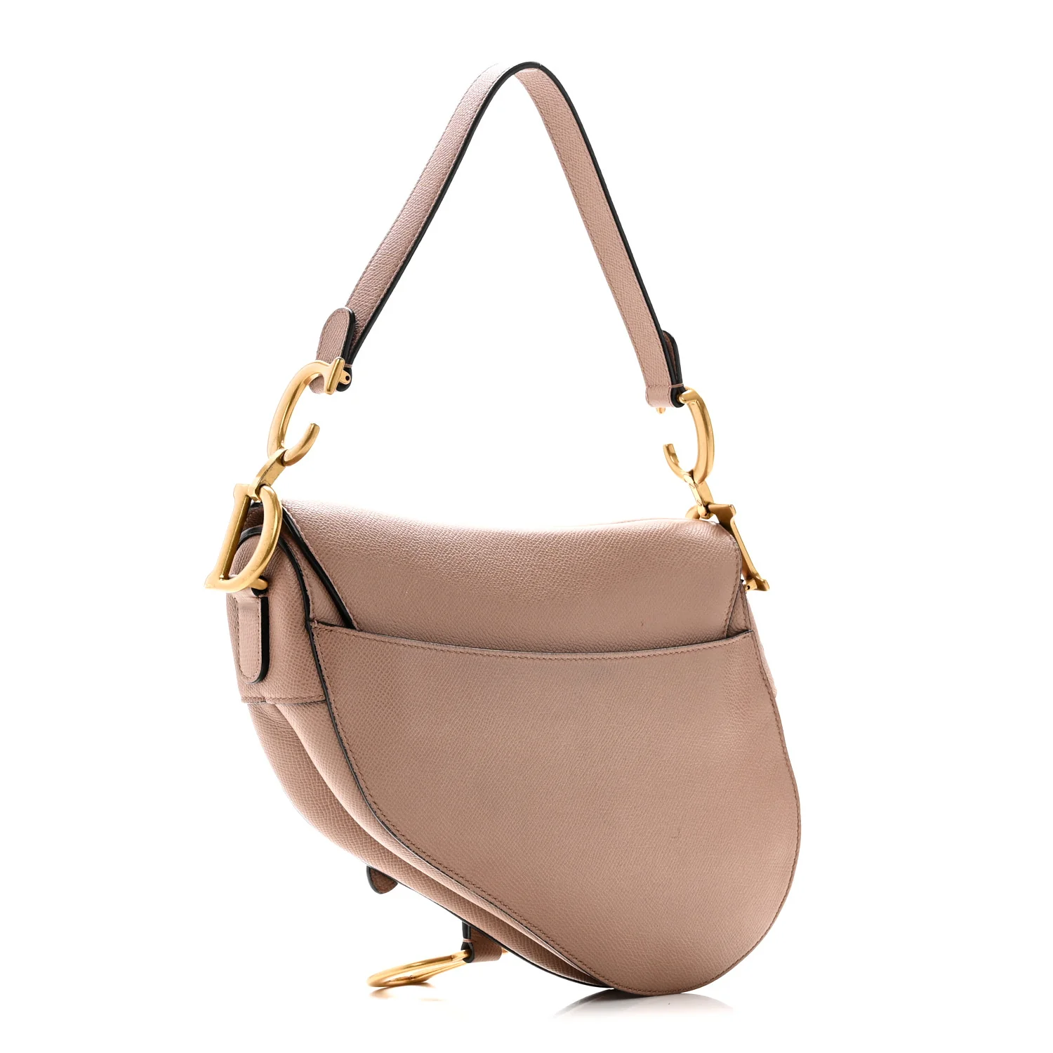 Grained Calfskin Saddle Bag Blush - Top Club