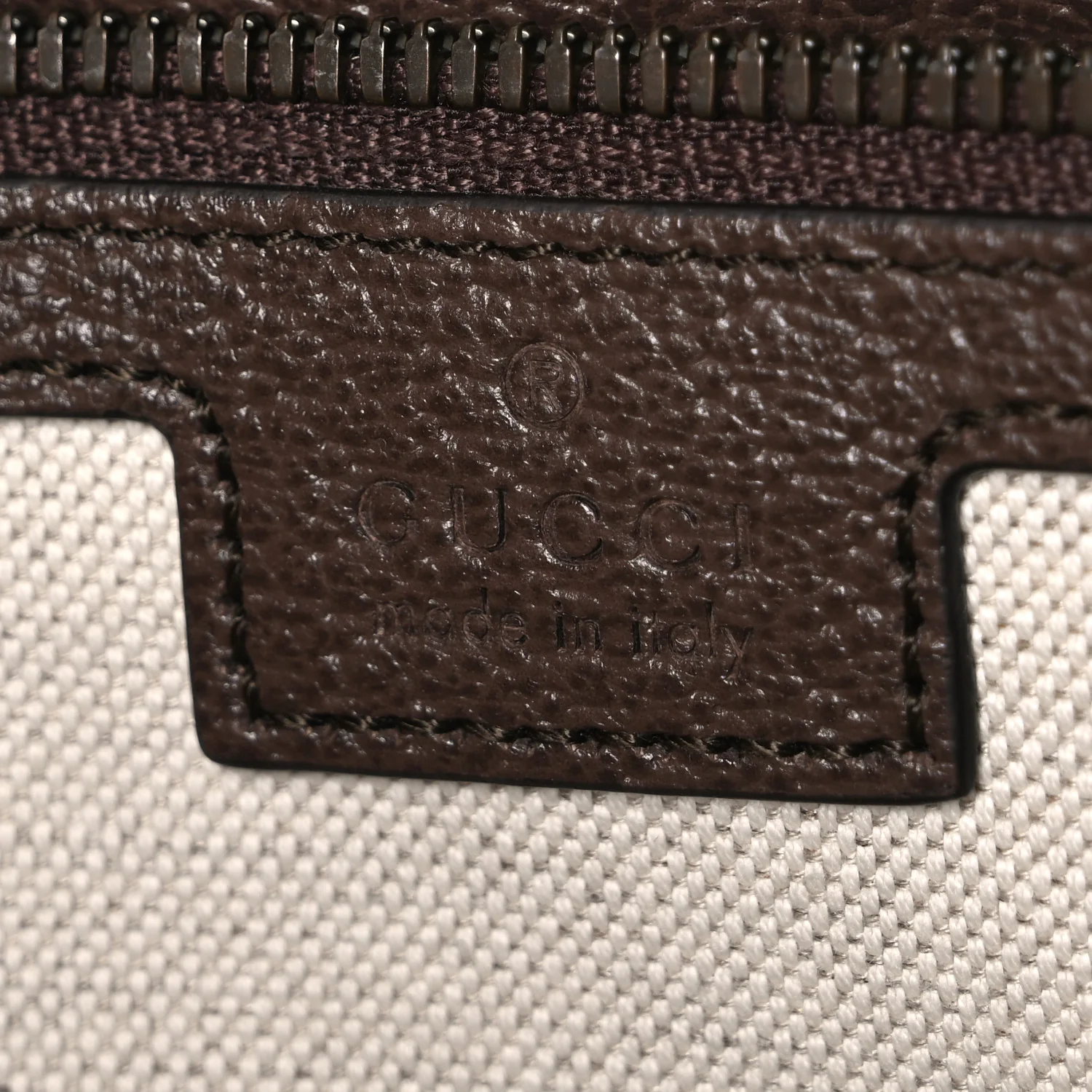GG Supreme Monogram Textured Dollar Calfskin Web Medium Savoy Bowling Bag Beige Ebony New Acero - Top Club
