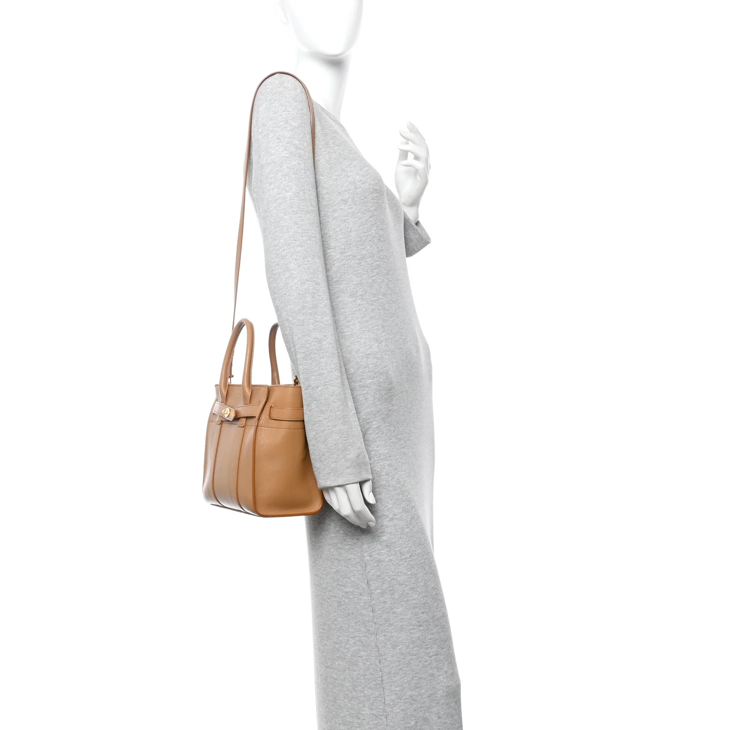 Small Classic Grain Mini Zipped Bayswater Sable