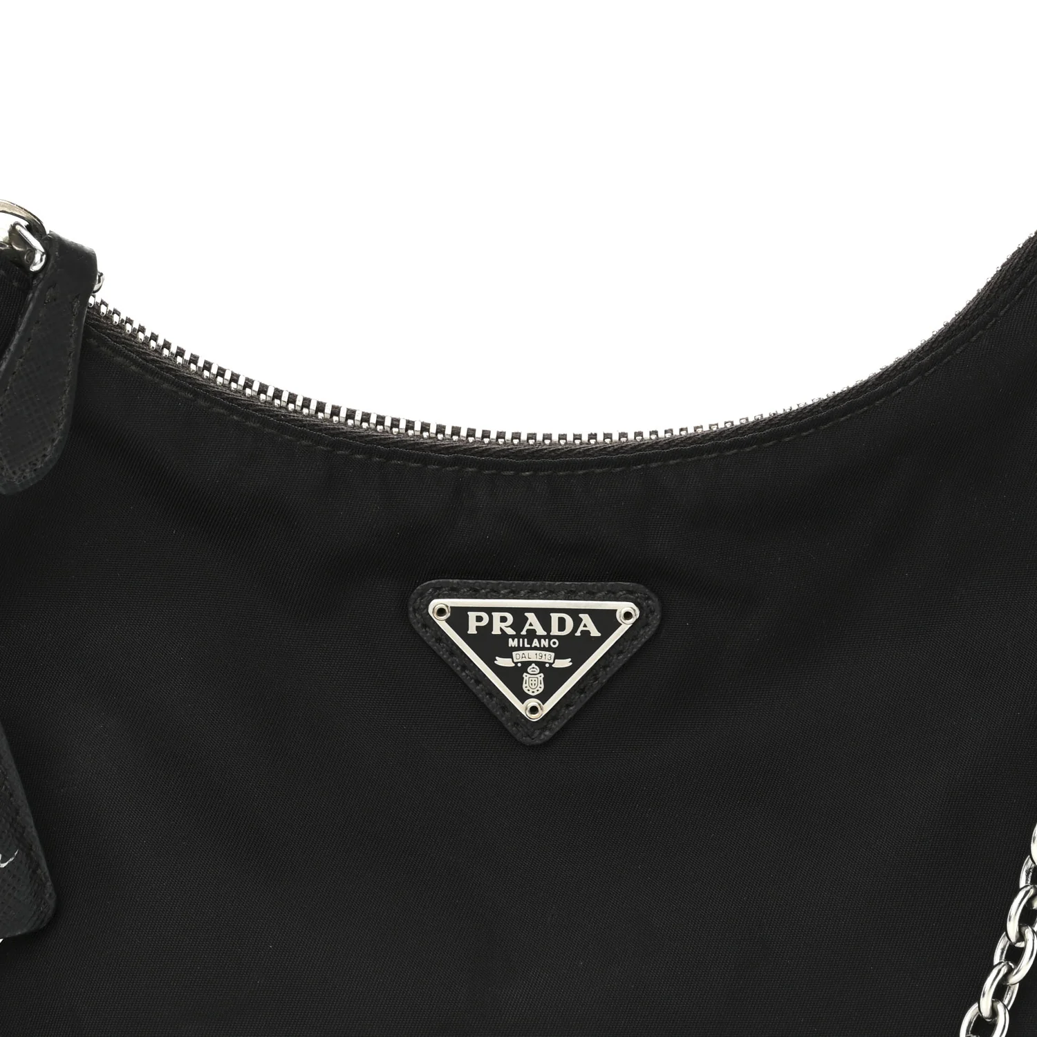 Nylon Re-Edition 2005 Shoulder Bag Black - Top Club