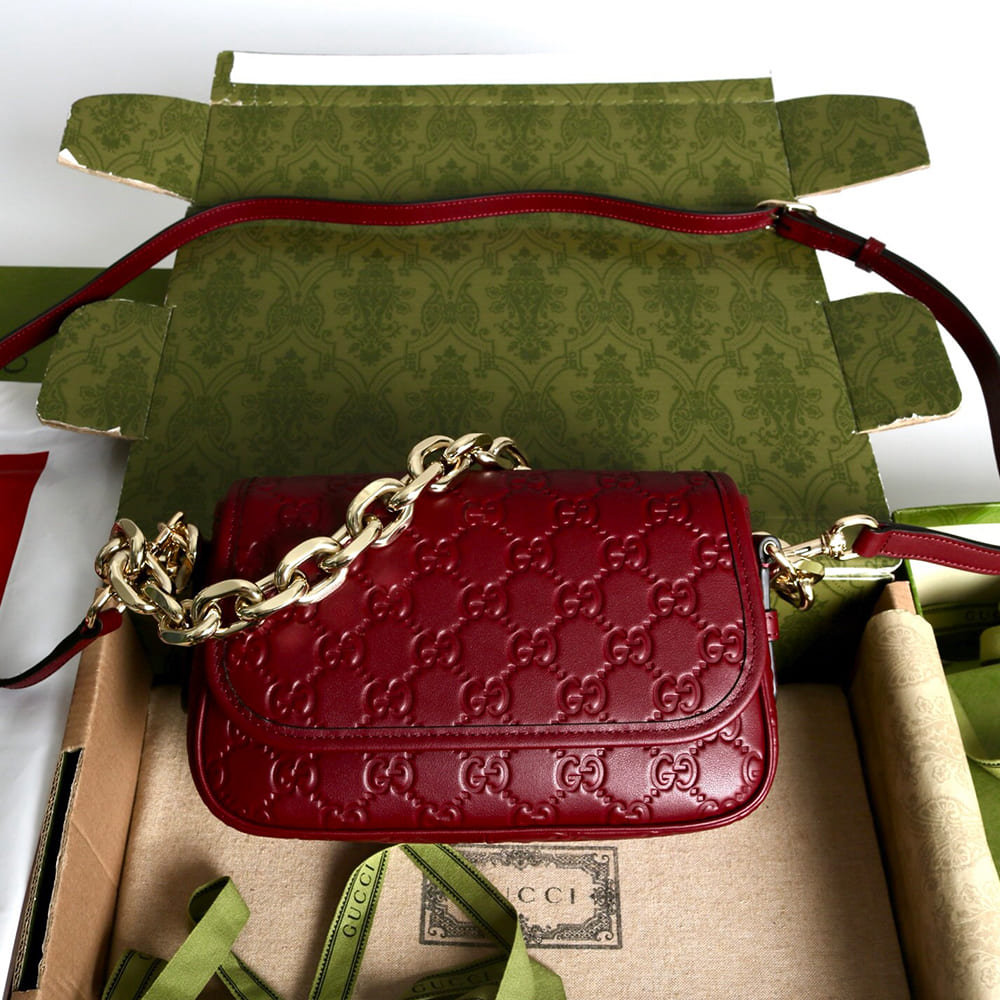 GG Emblem small shoulder bag - Top Club
